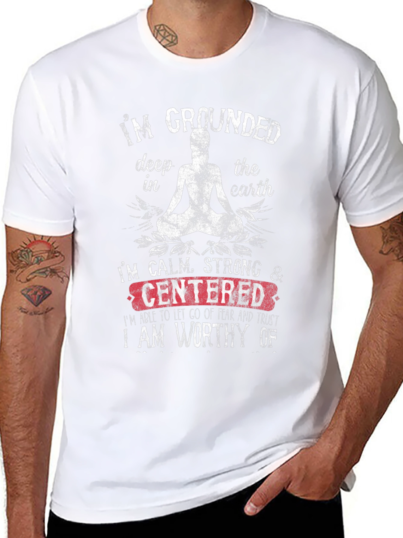 Grounded & Centered Graphic Tee