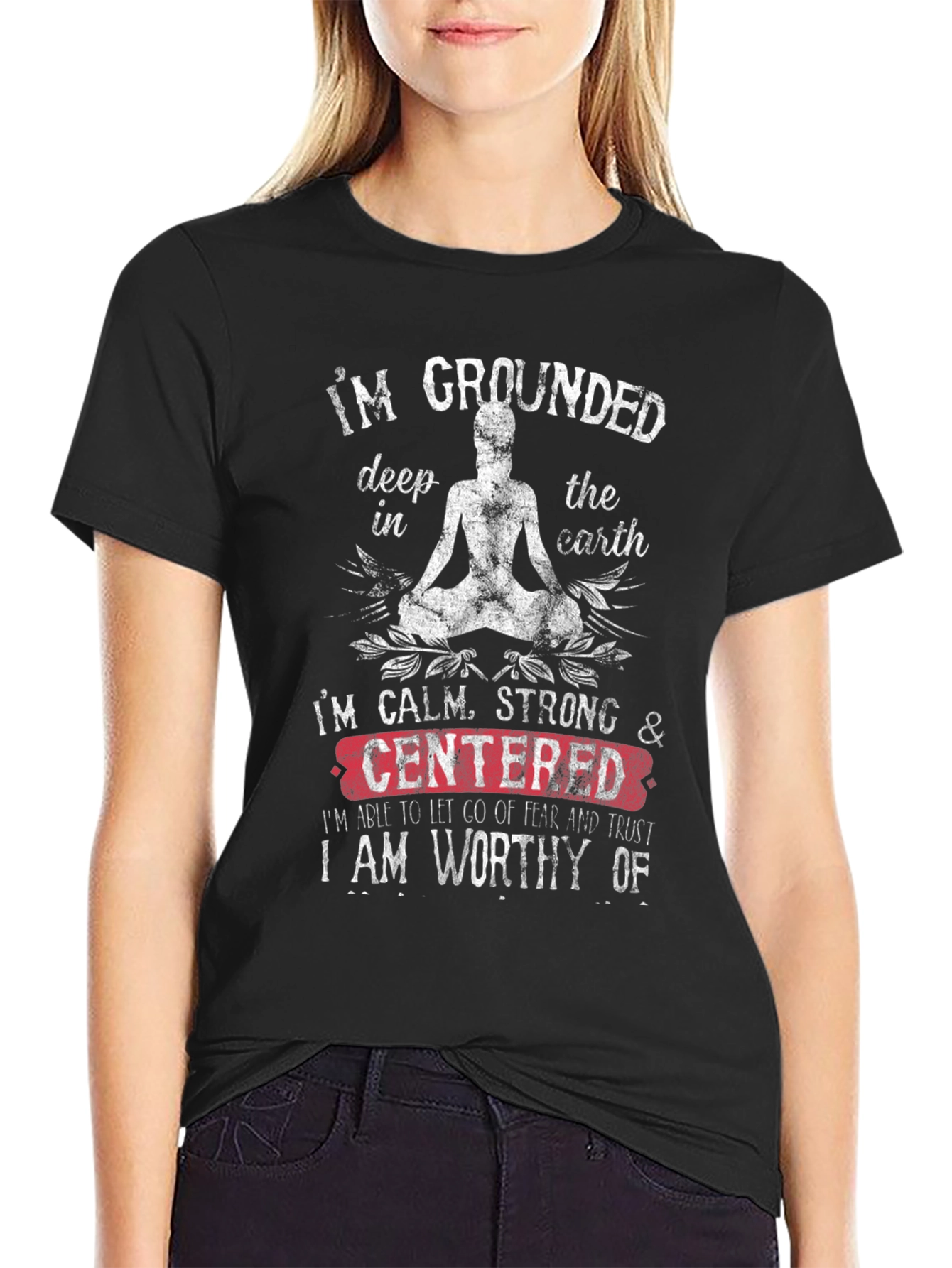 Grounded & Centered Graphic Tee