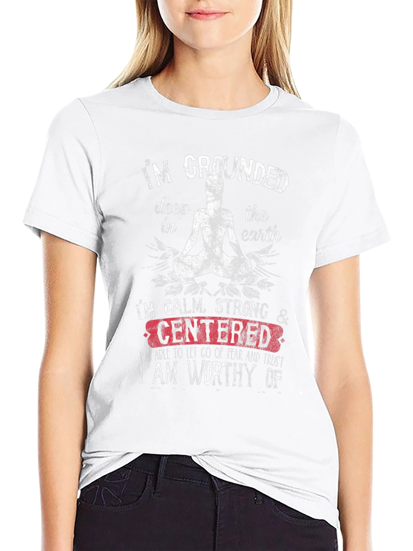 Grounded & Centered Graphic Tee