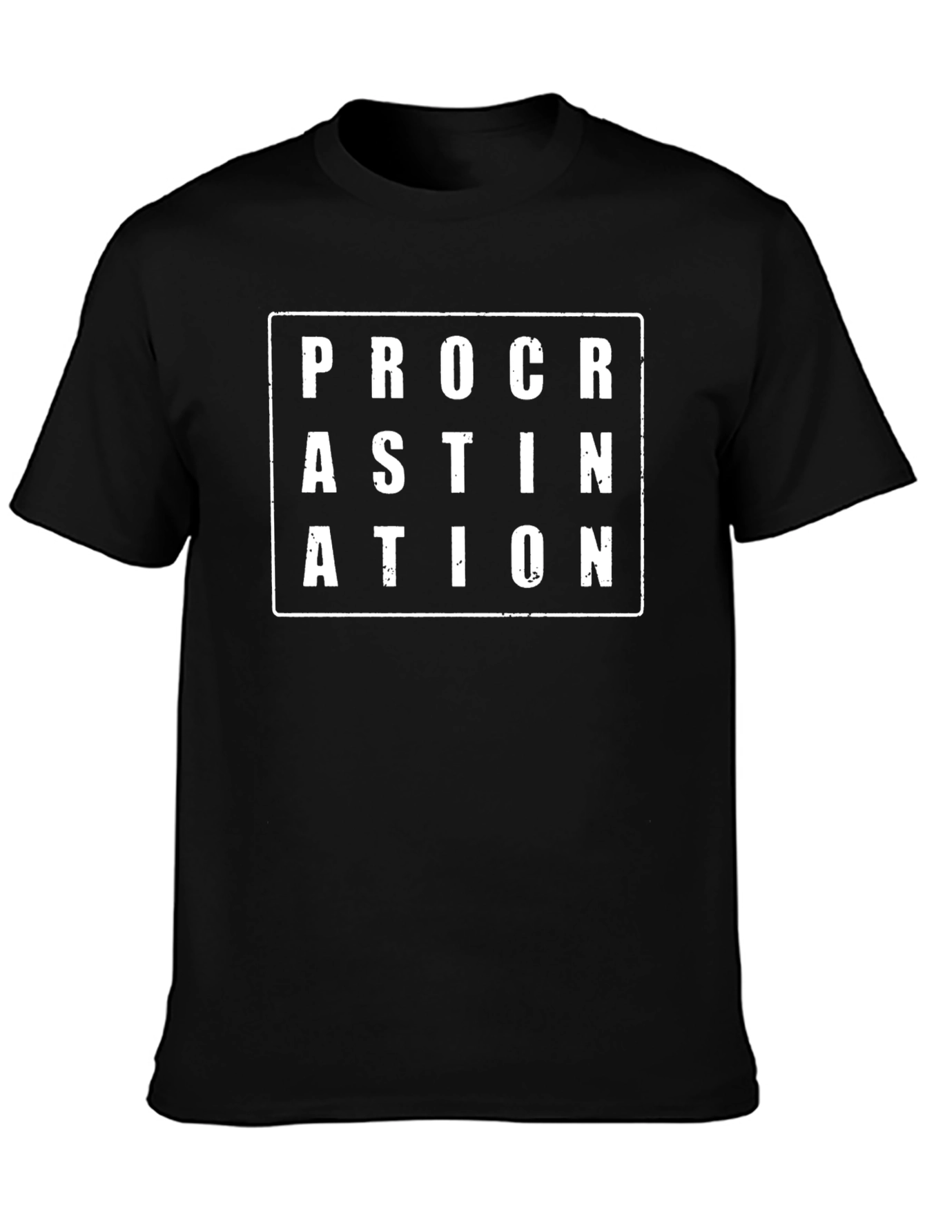 Procrastination Funny Graphic T-Shirt