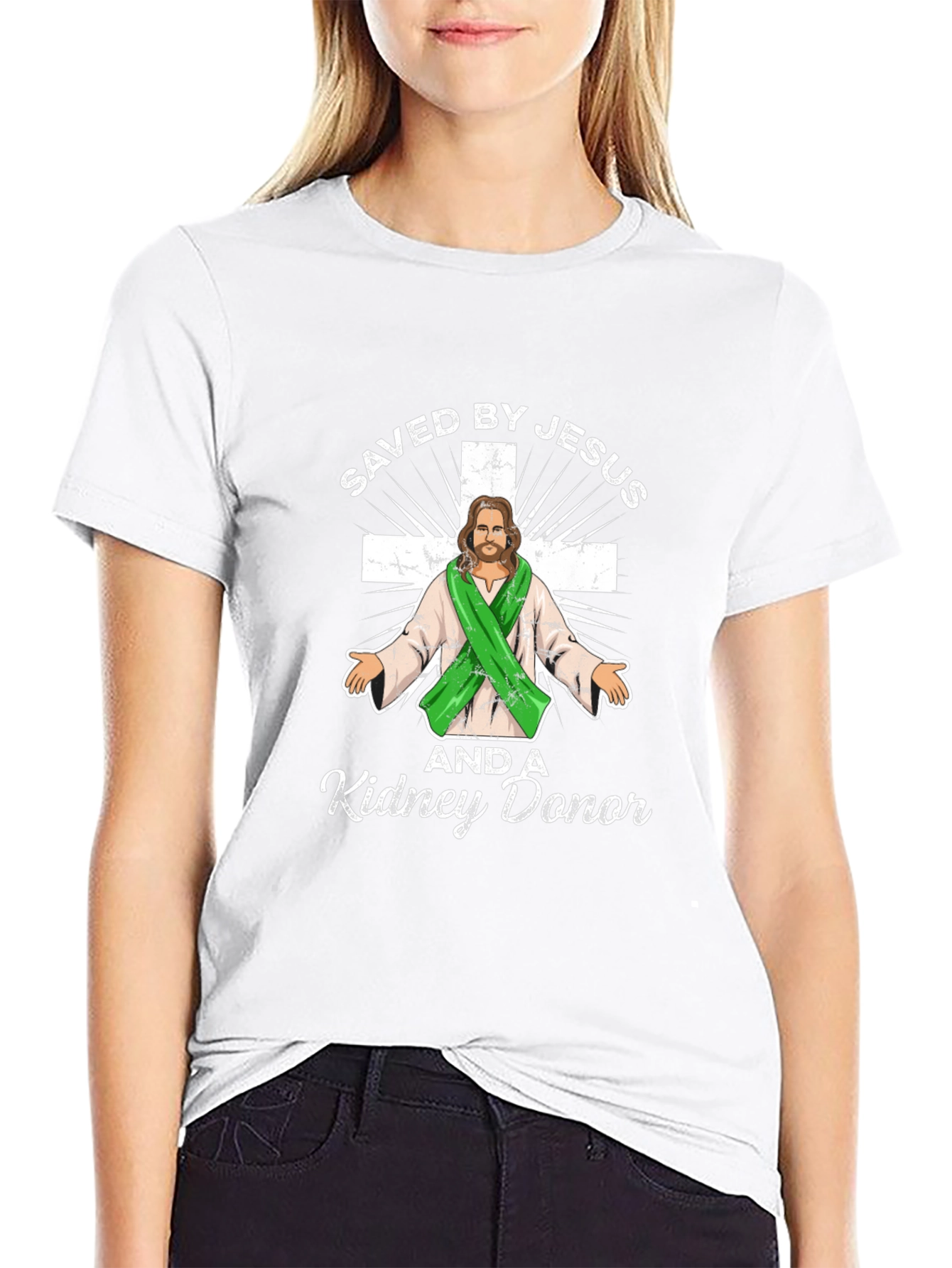 Saved by Jesus and Kidney Donor T-Shirt