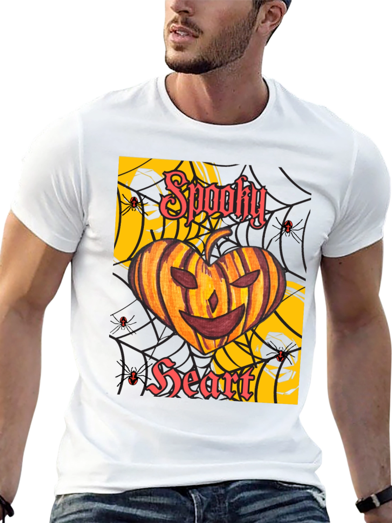 Spooky Heart Halloween T-Shirt