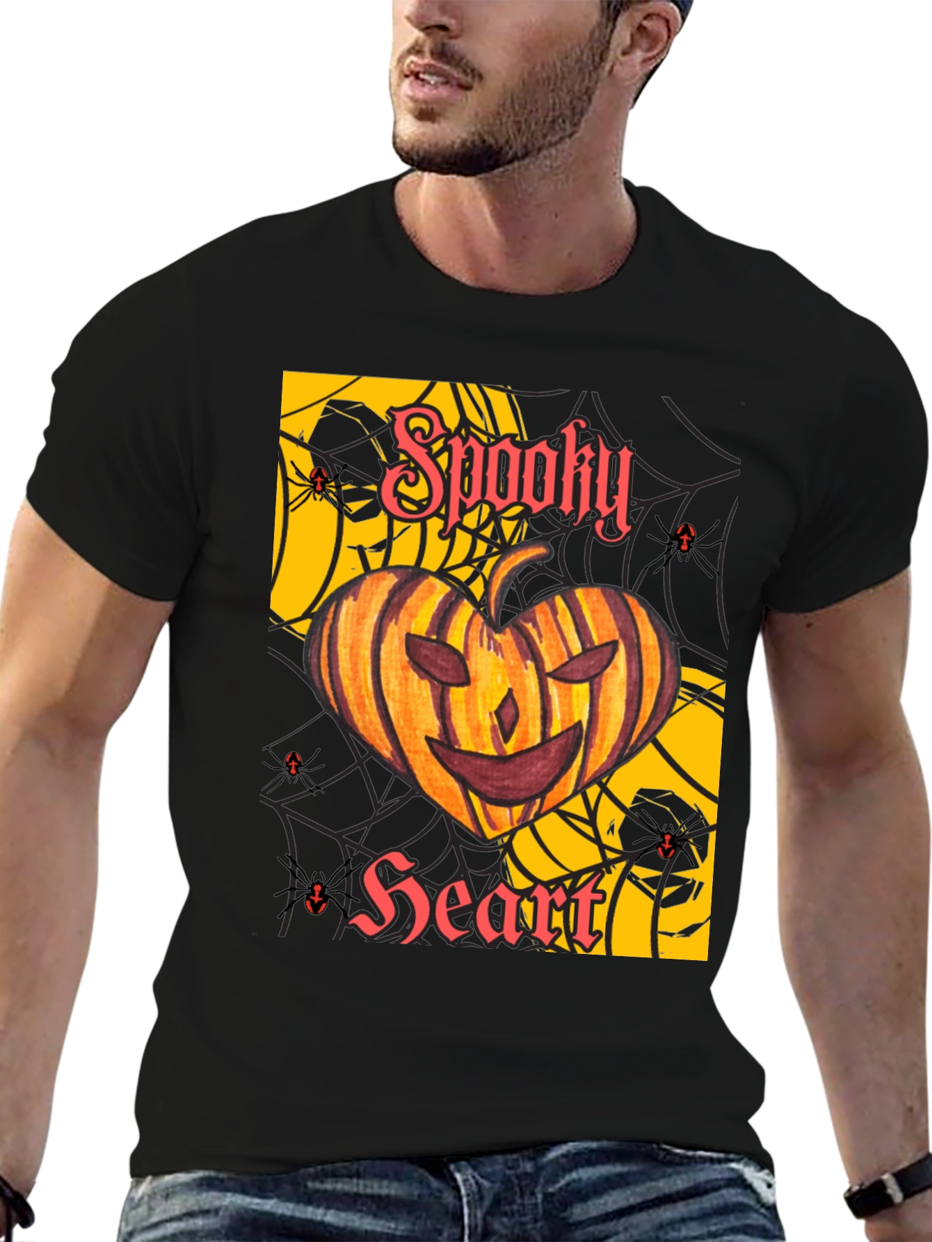 Spooky Heart Halloween T-Shirt
