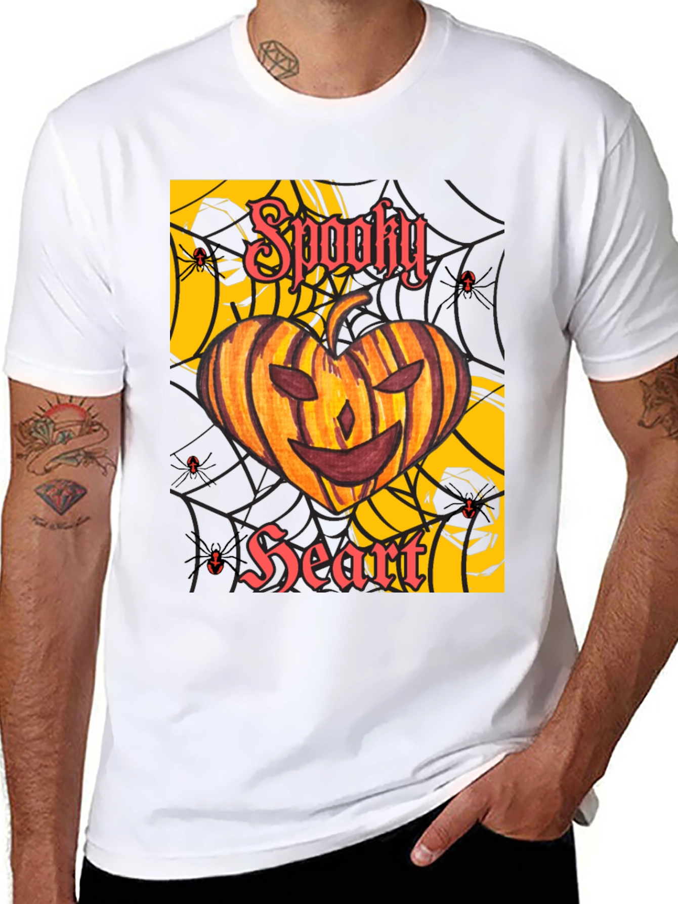 Spooky Heart Halloween T-Shirt