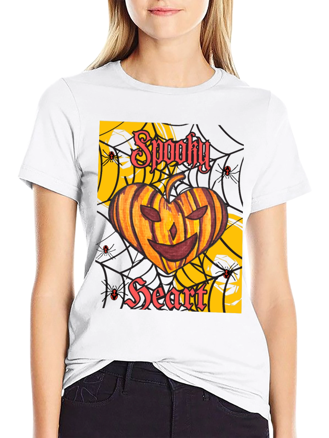 Spooky Heart Halloween T-Shirt
