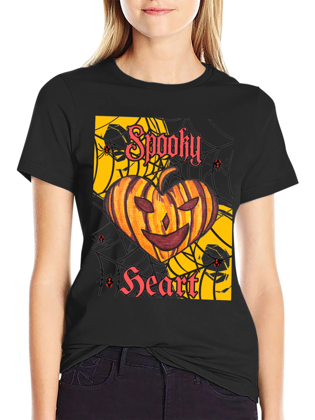 Spooky Heart Halloween T-Shirt