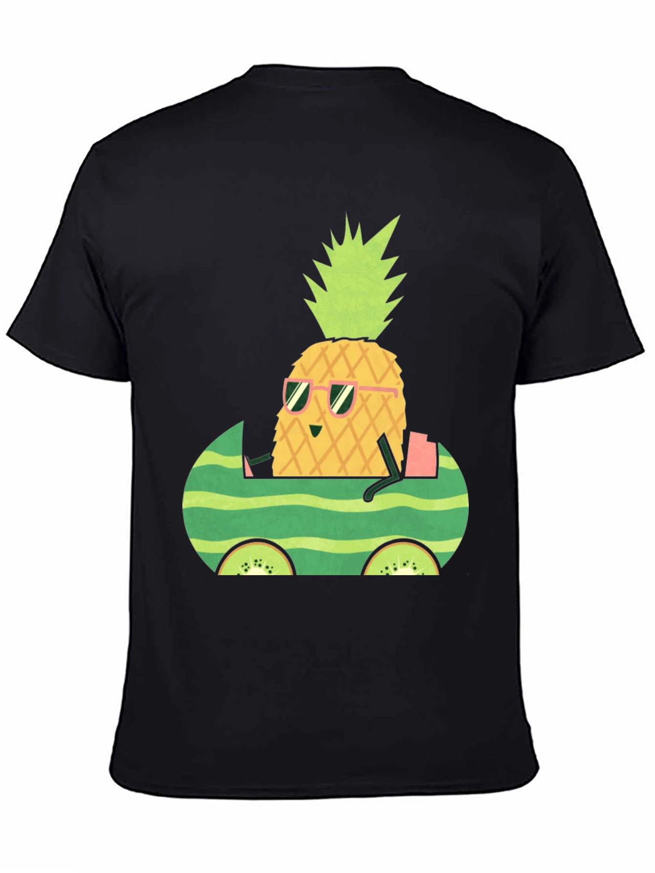 Pineapple Watermelon Car Graphic Tee
