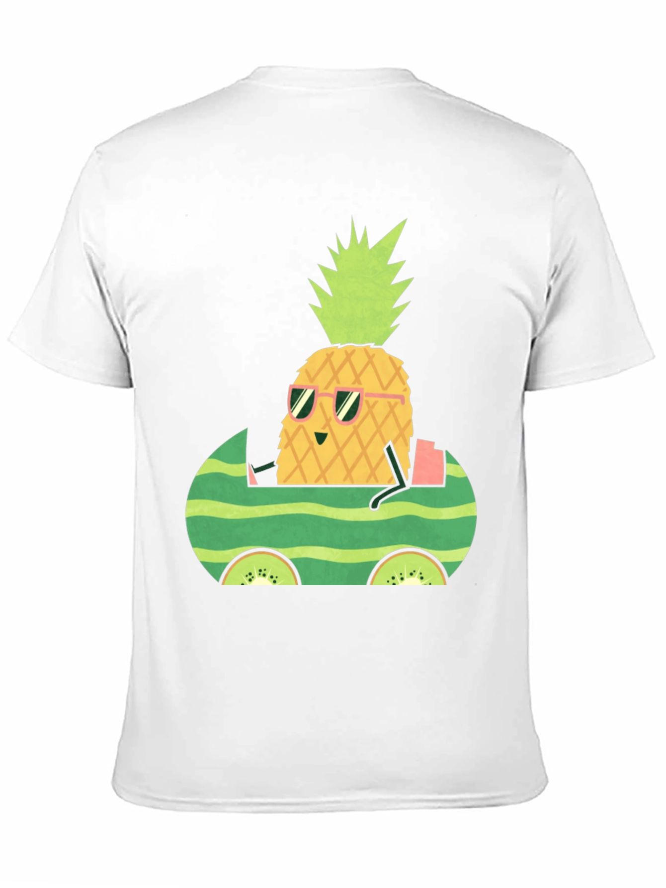 Pineapple Watermelon Car Graphic Tee