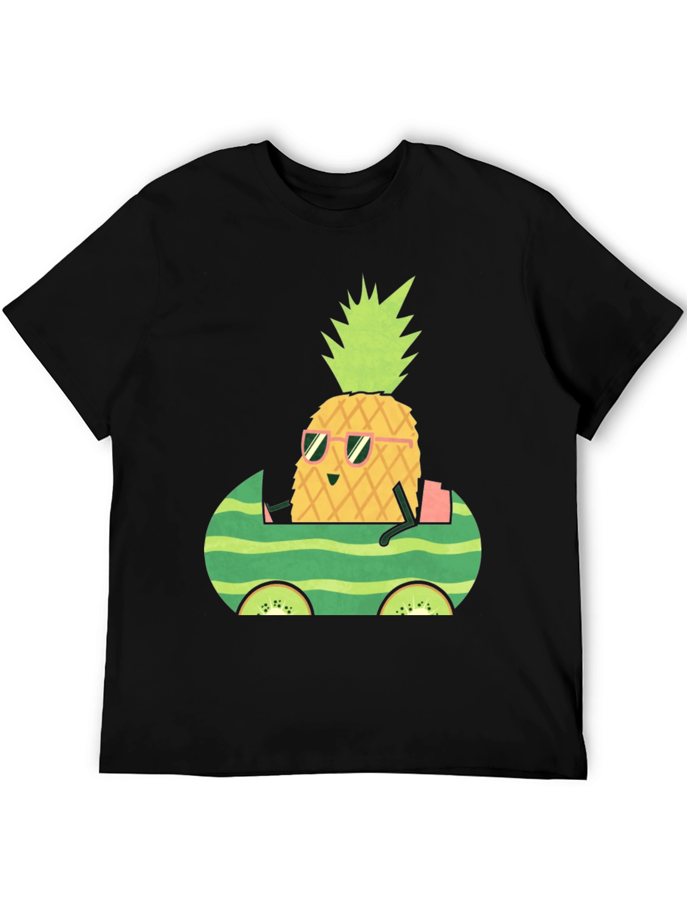 Pineapple Watermelon Car Graphic Tee