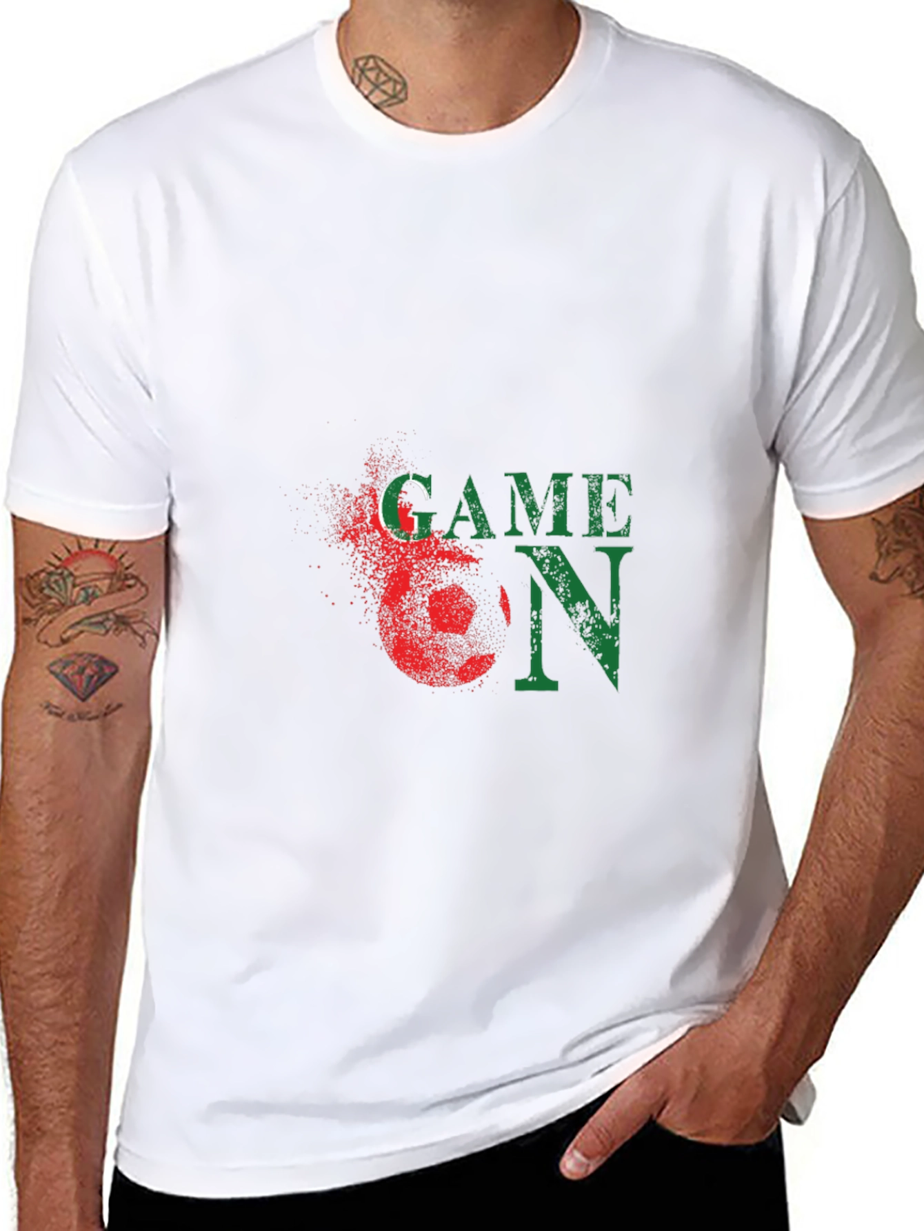 Game On Soccer T-Shirt - Cool Graphic Tee