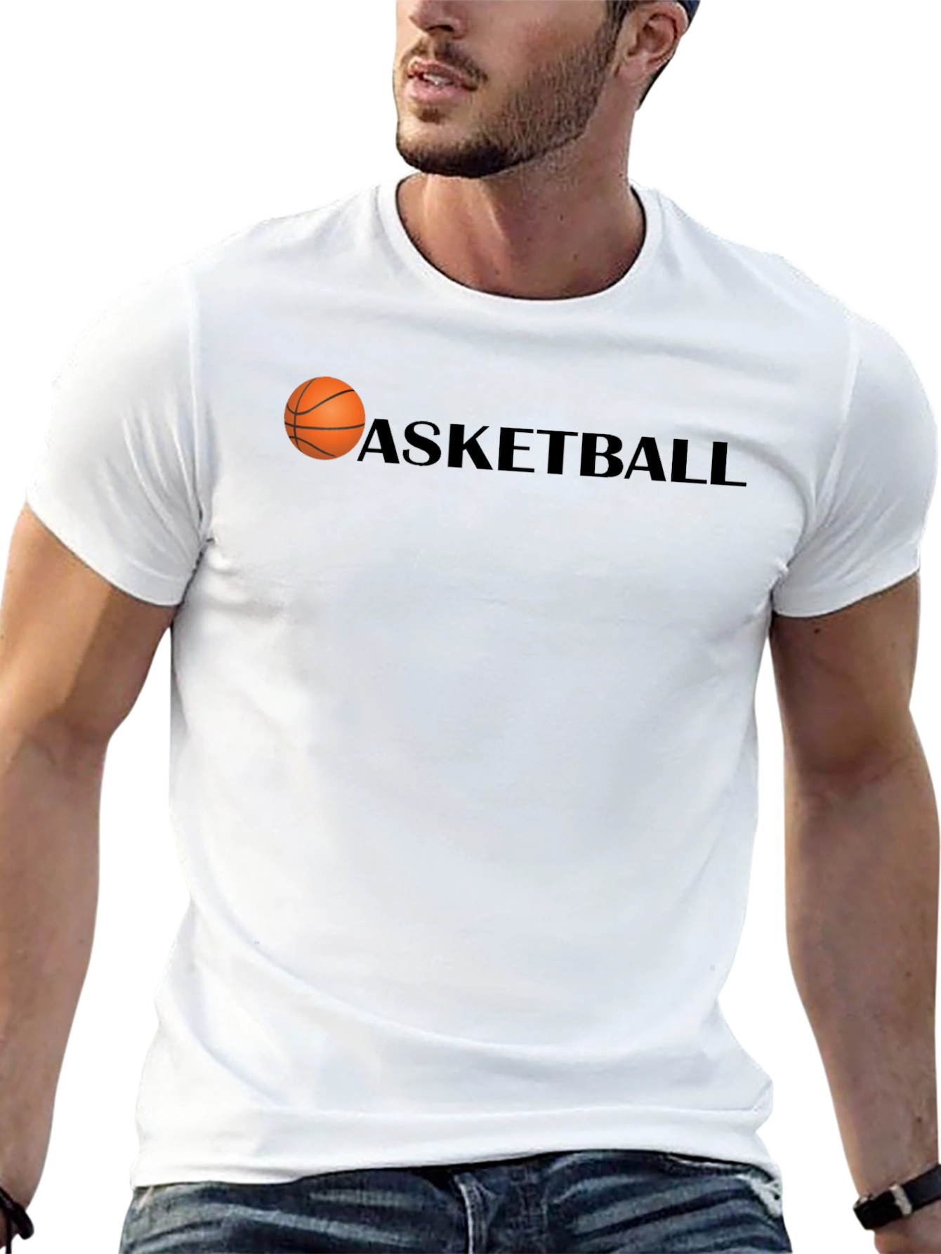 Basketball Graphic T-Shirt