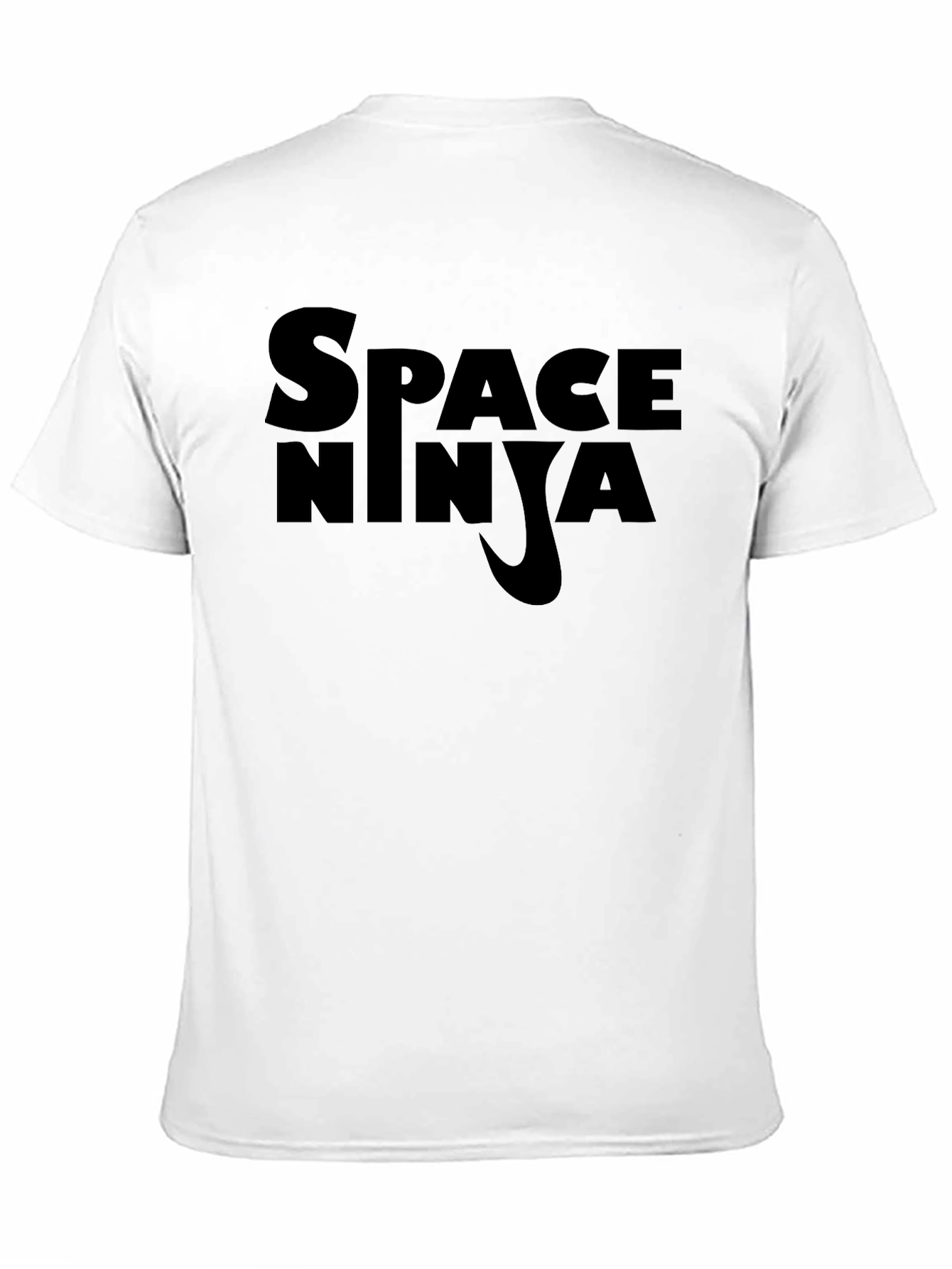 Space Ninja Graphic T-Shirt - Black