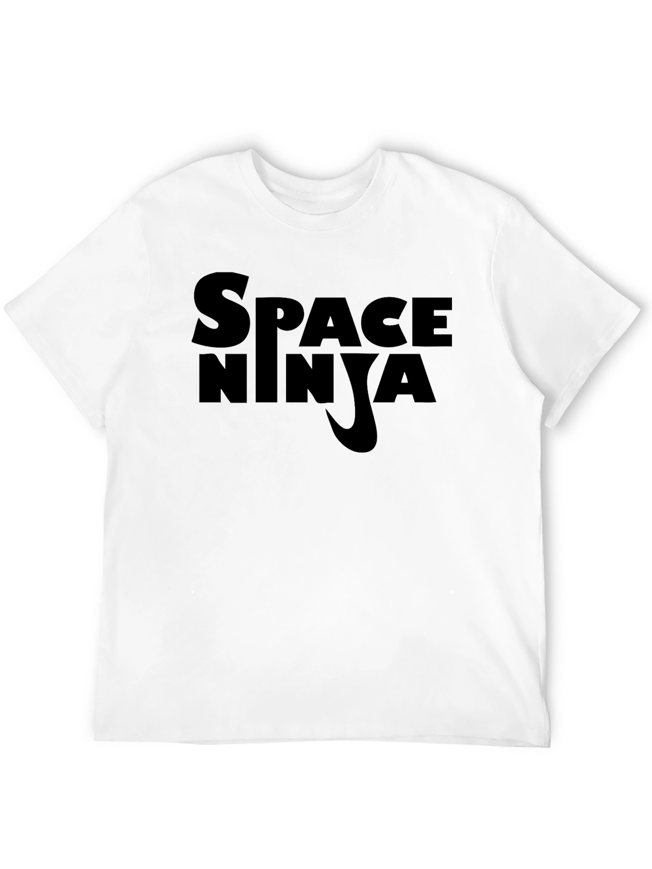 Space Ninja Graphic T-Shirt - Black