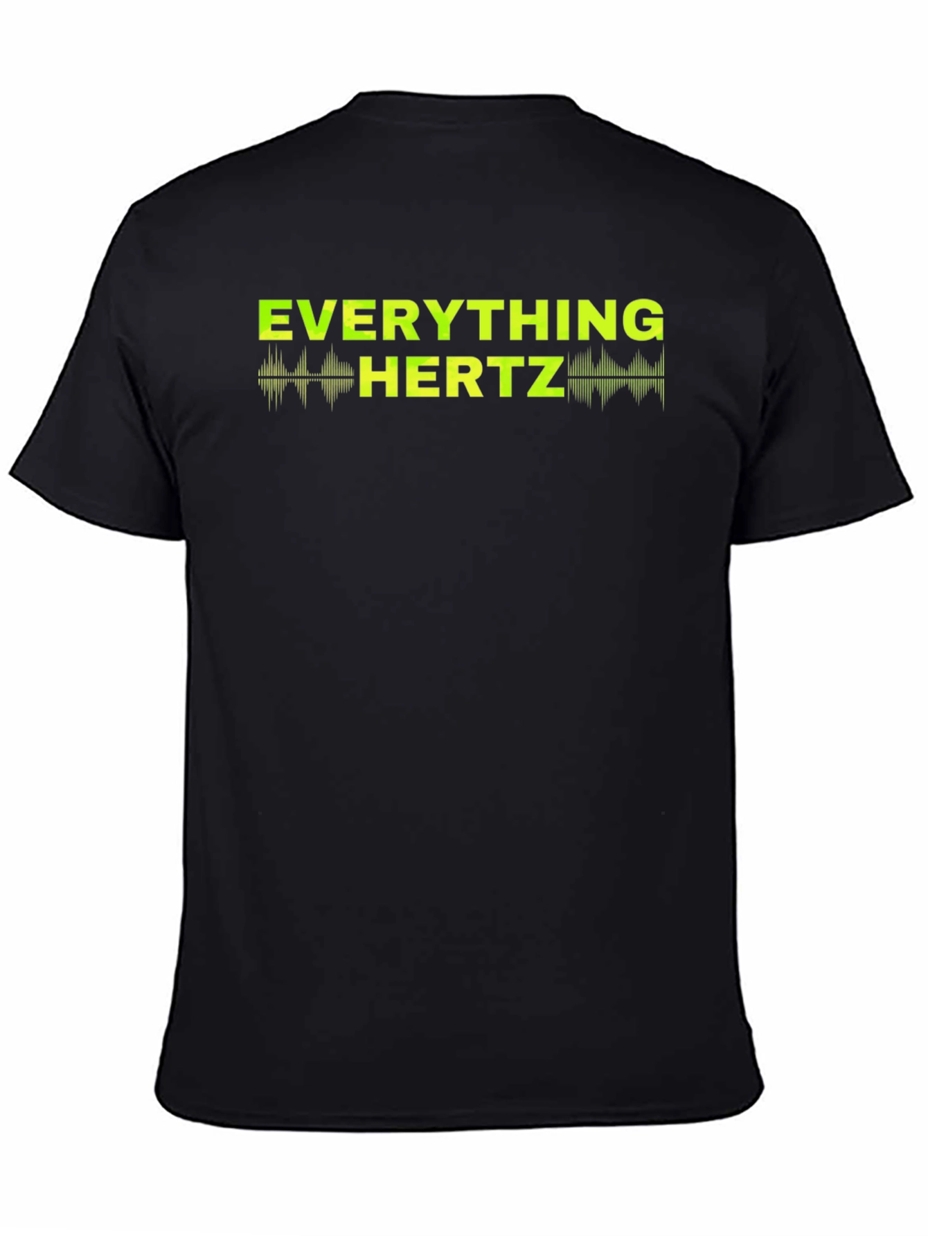 Everything Hertz Graphic T-Shirt - Black