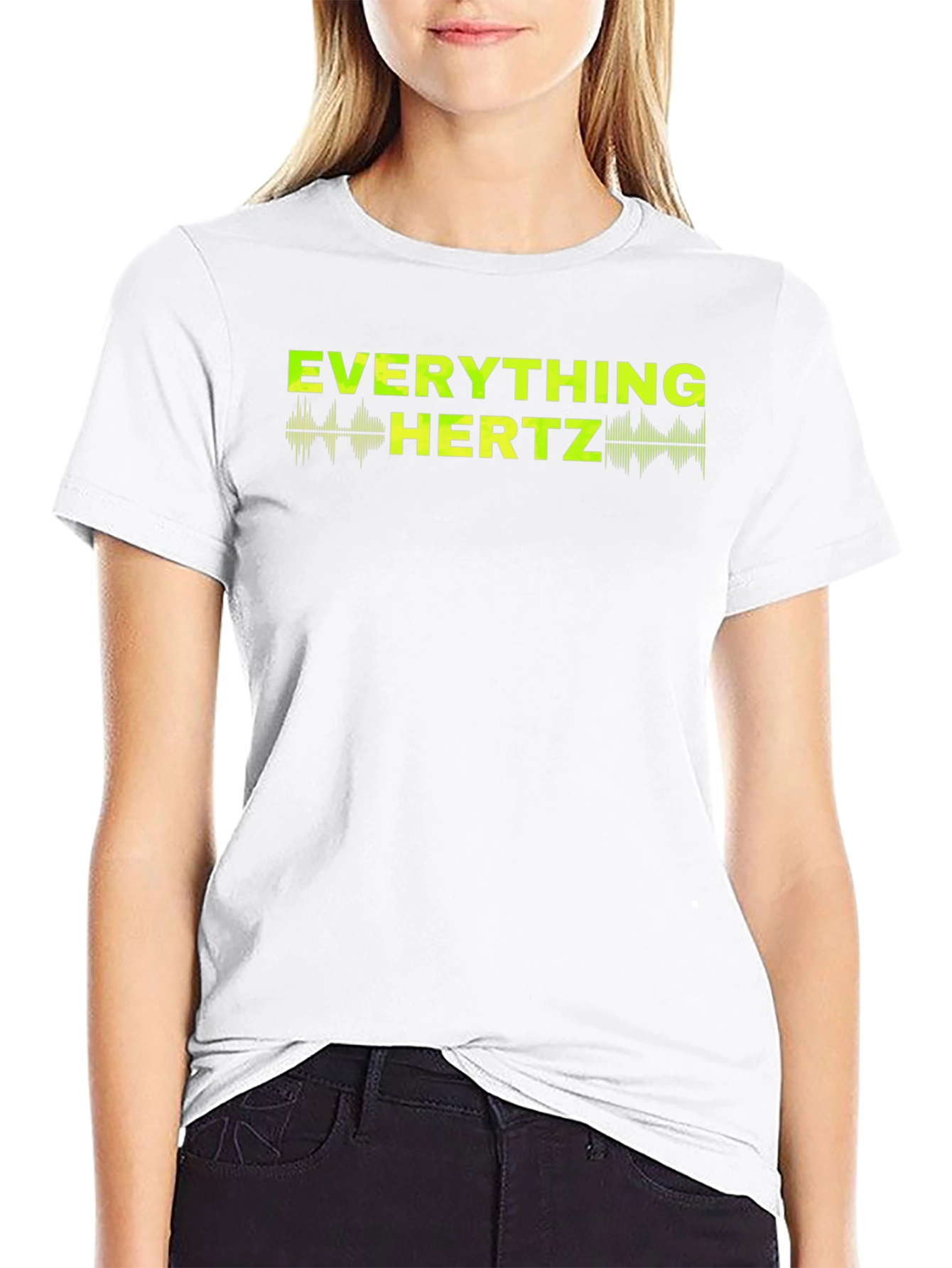 Everything Hertz Graphic T-Shirt - Black