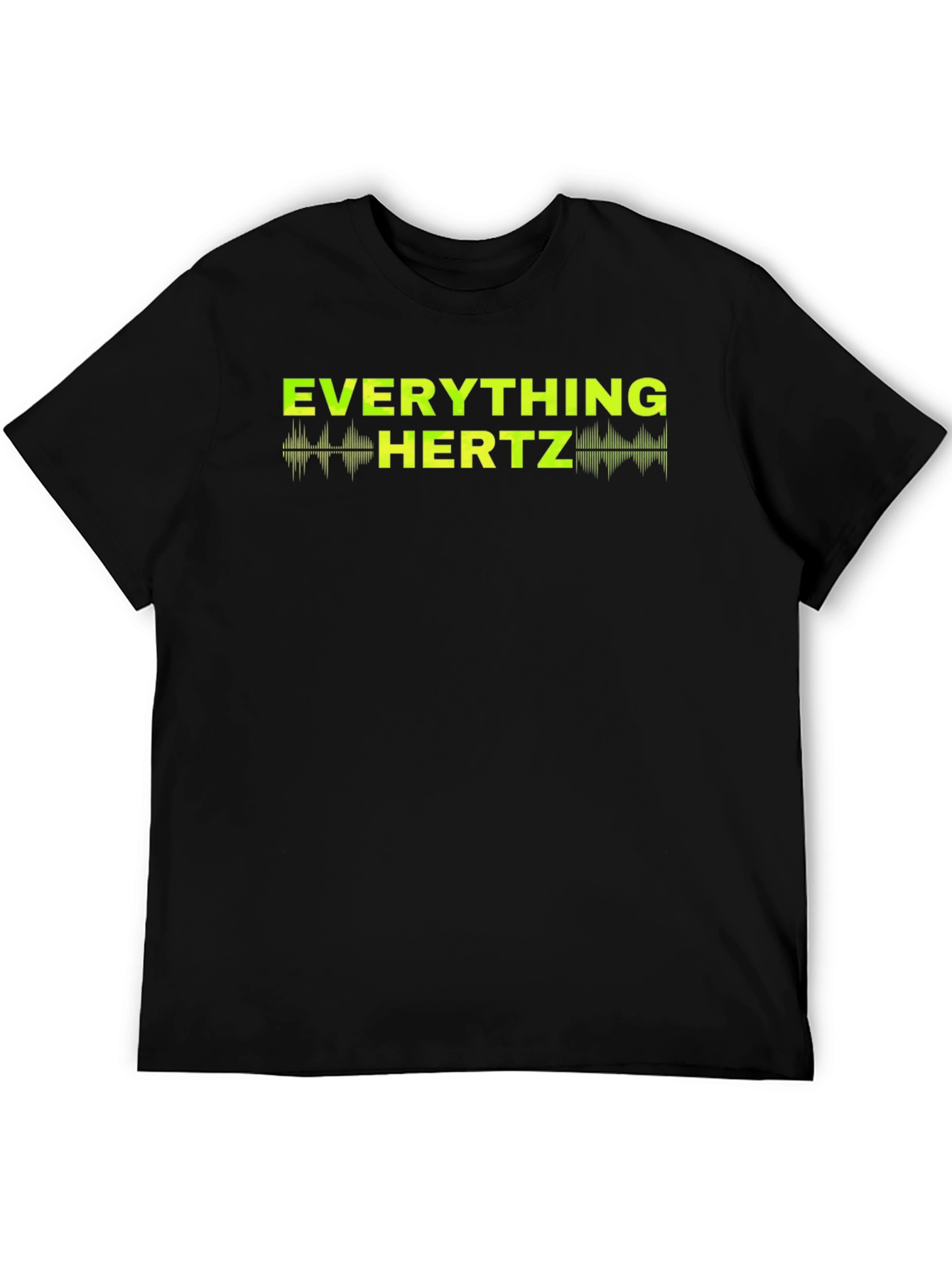 Everything Hertz Graphic T-Shirt - Black