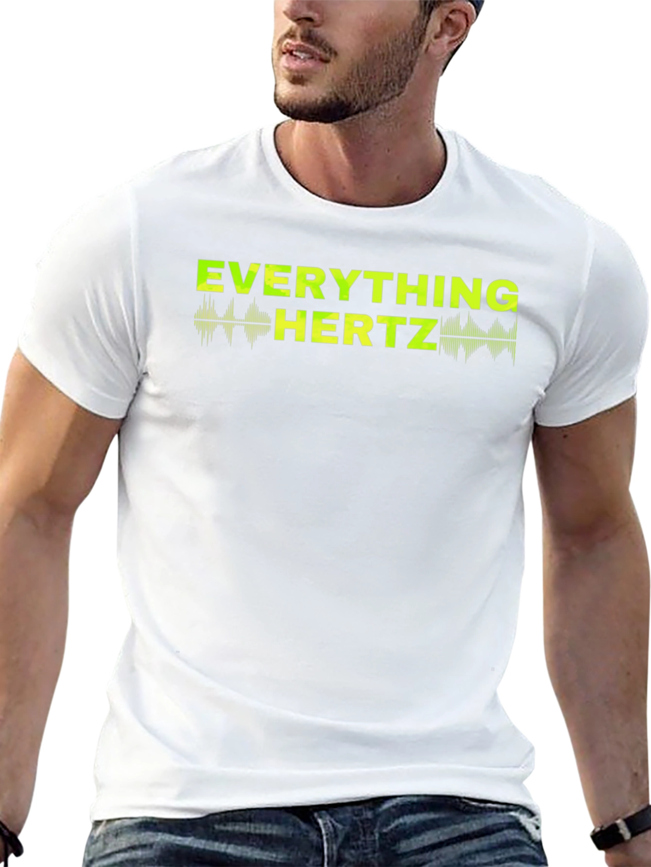 Everything Hertz Graphic T-Shirt - Black