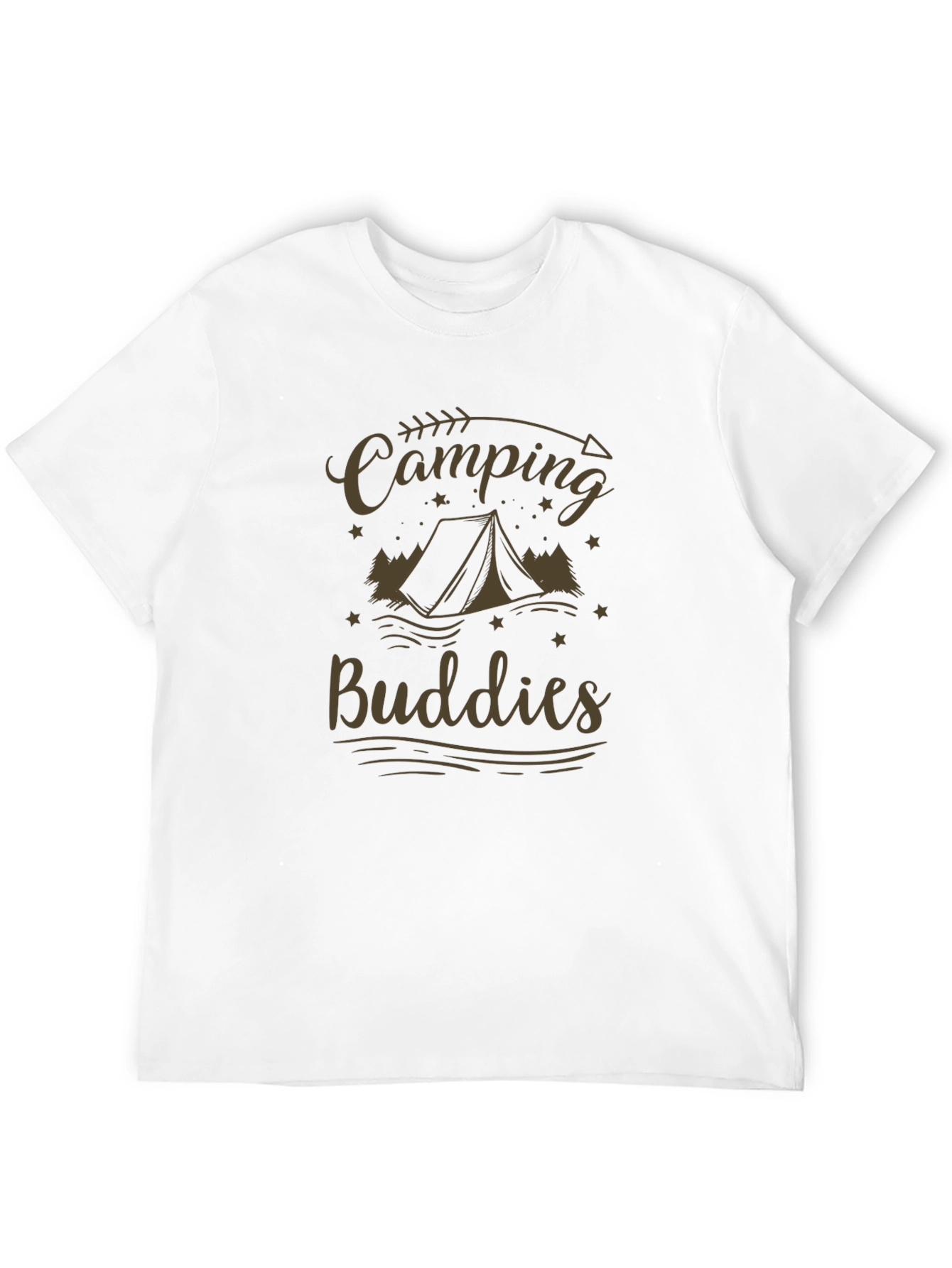 Camping Buddies Graphic Tee - Outdoor Adventure
