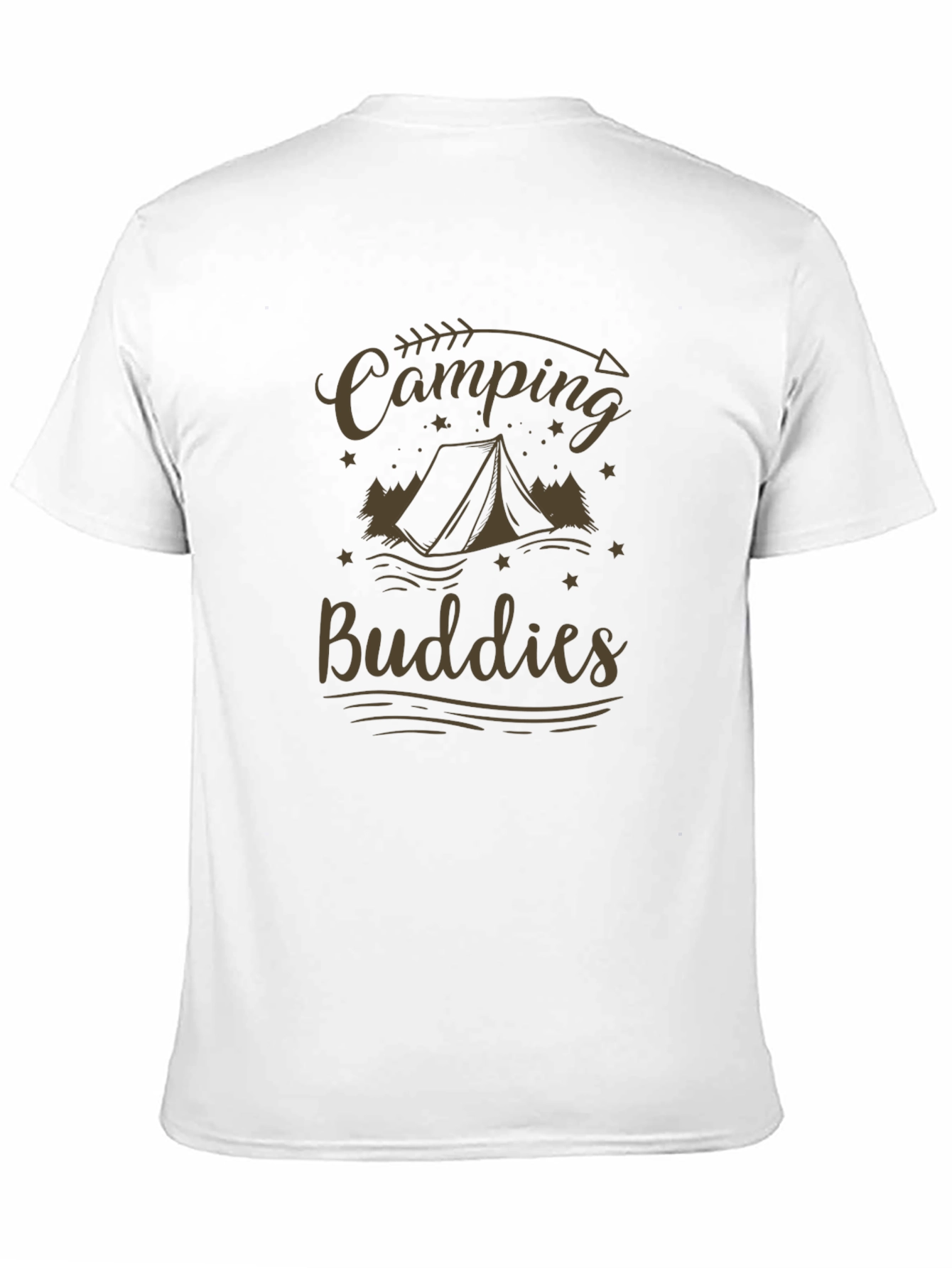 Camping Buddies Graphic Tee - Outdoor Adventure