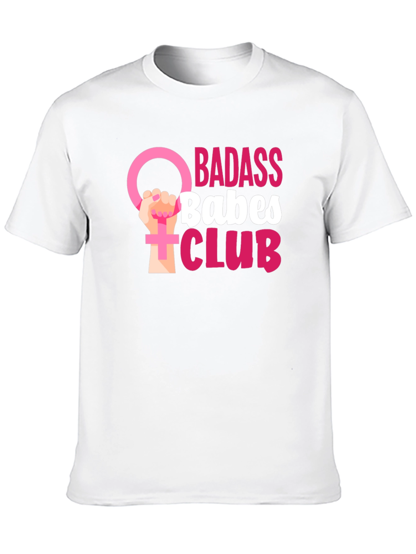 Badass Babes Club Graphic Tee - Empowering Womens T-Shirt
