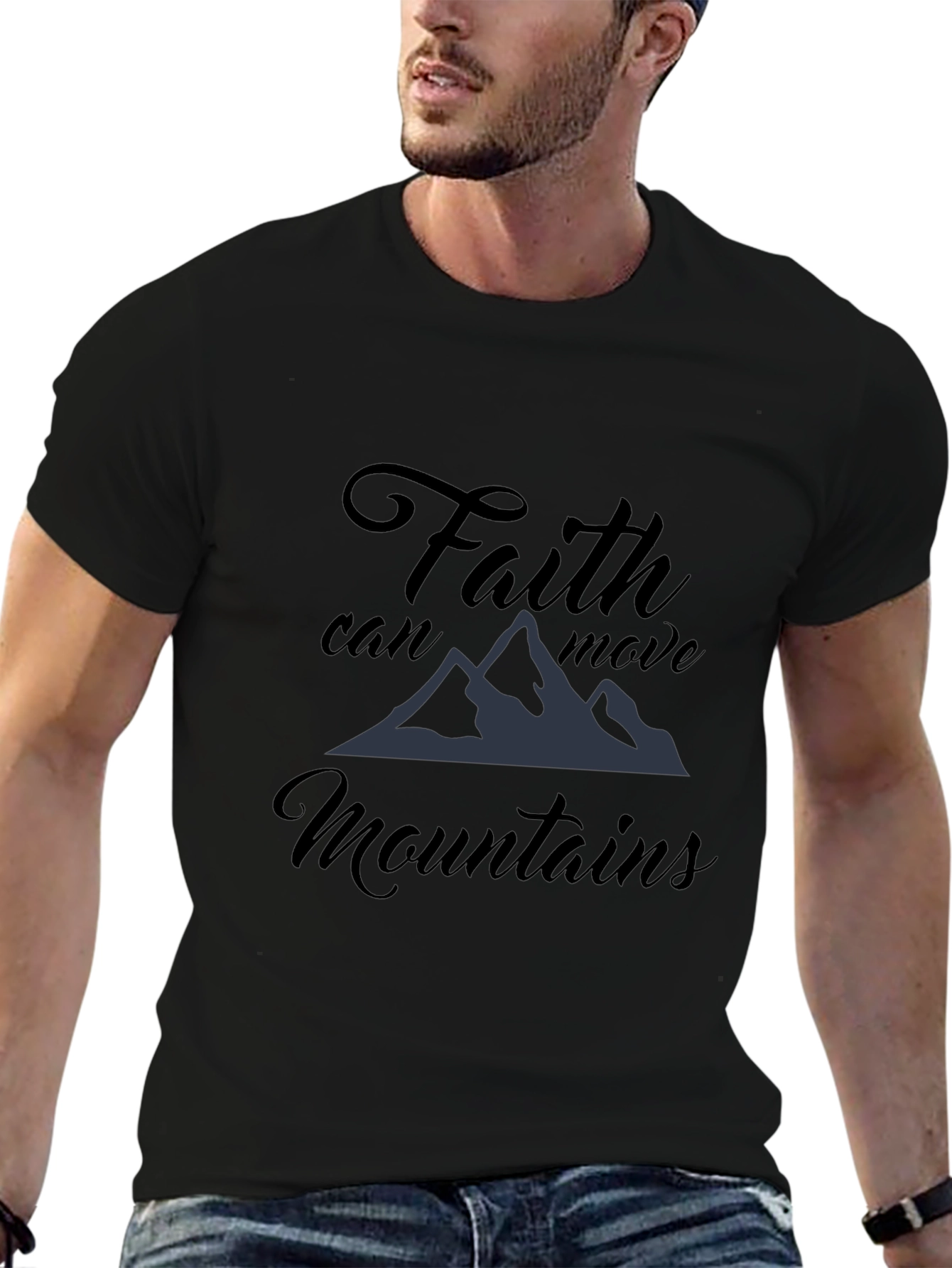 Faith Can Move Mountains Graphic Tee