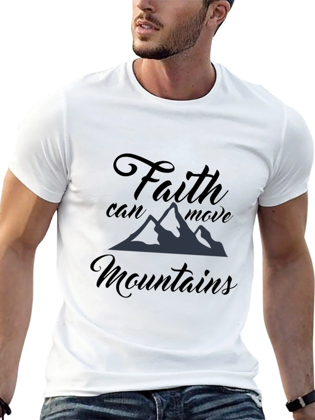 Faith Can Move Mountains Graphic Tee