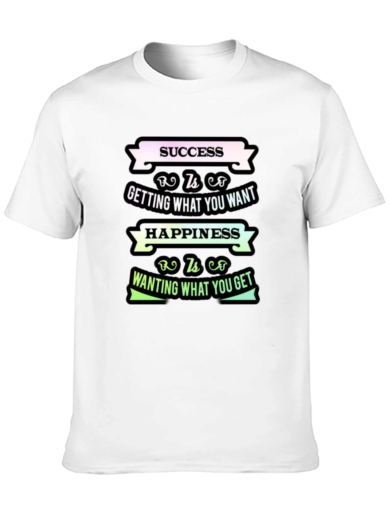 Success and Happiness Graphic T-Shirt