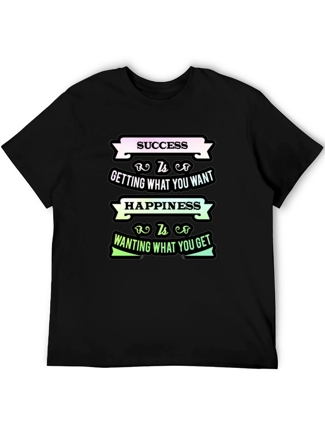 Success and Happiness Graphic T-Shirt