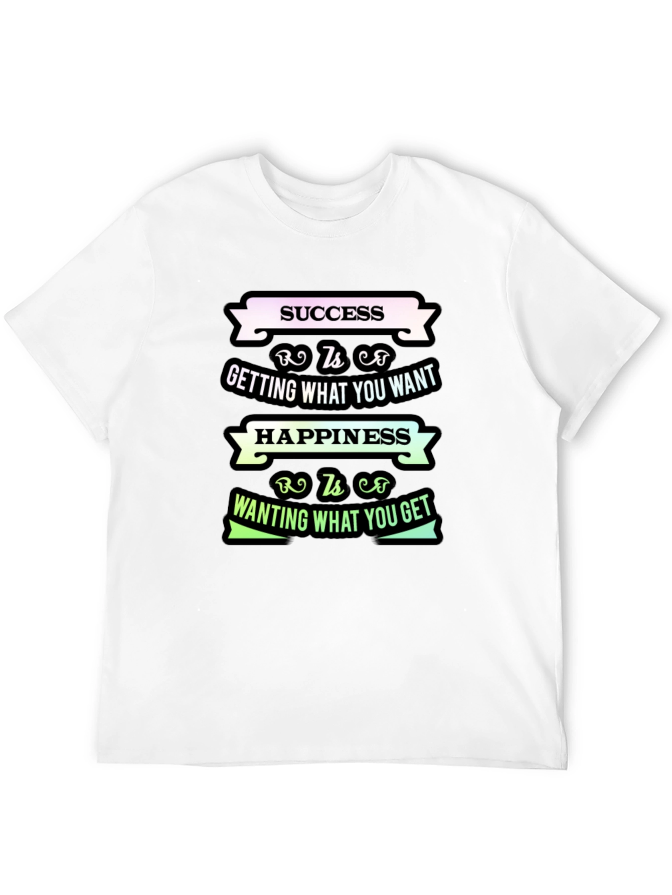 Success and Happiness Graphic T-Shirt