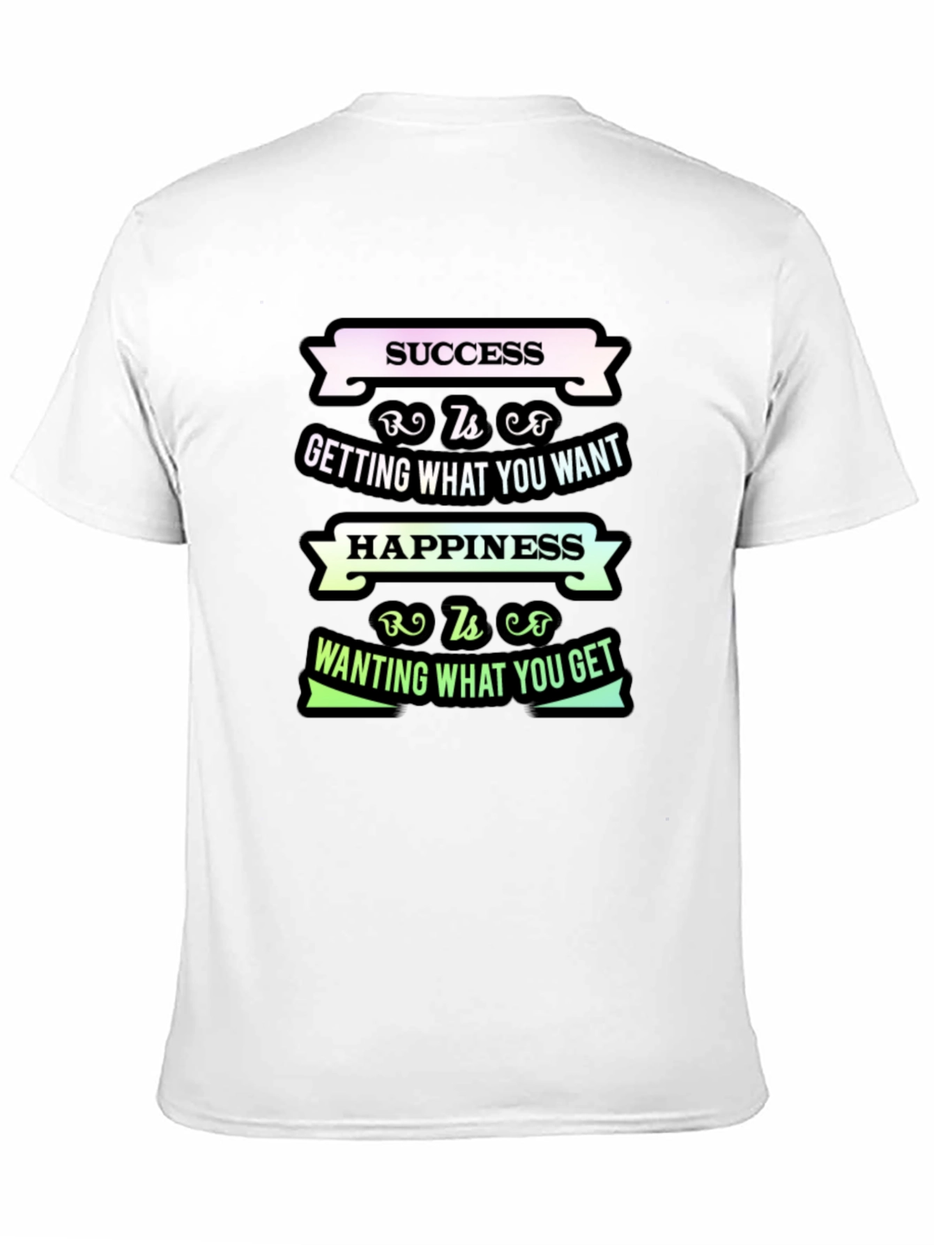 Success and Happiness Graphic T-Shirt