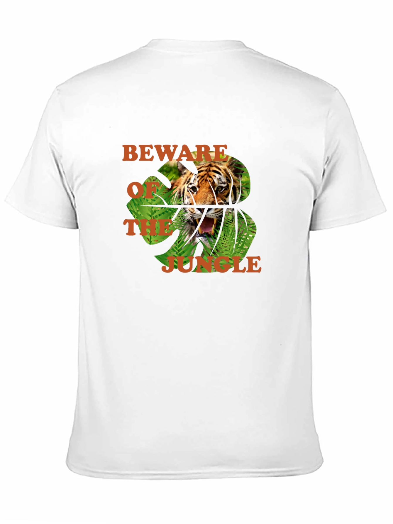 Beware of the Jungle Tiger Graphic Tee