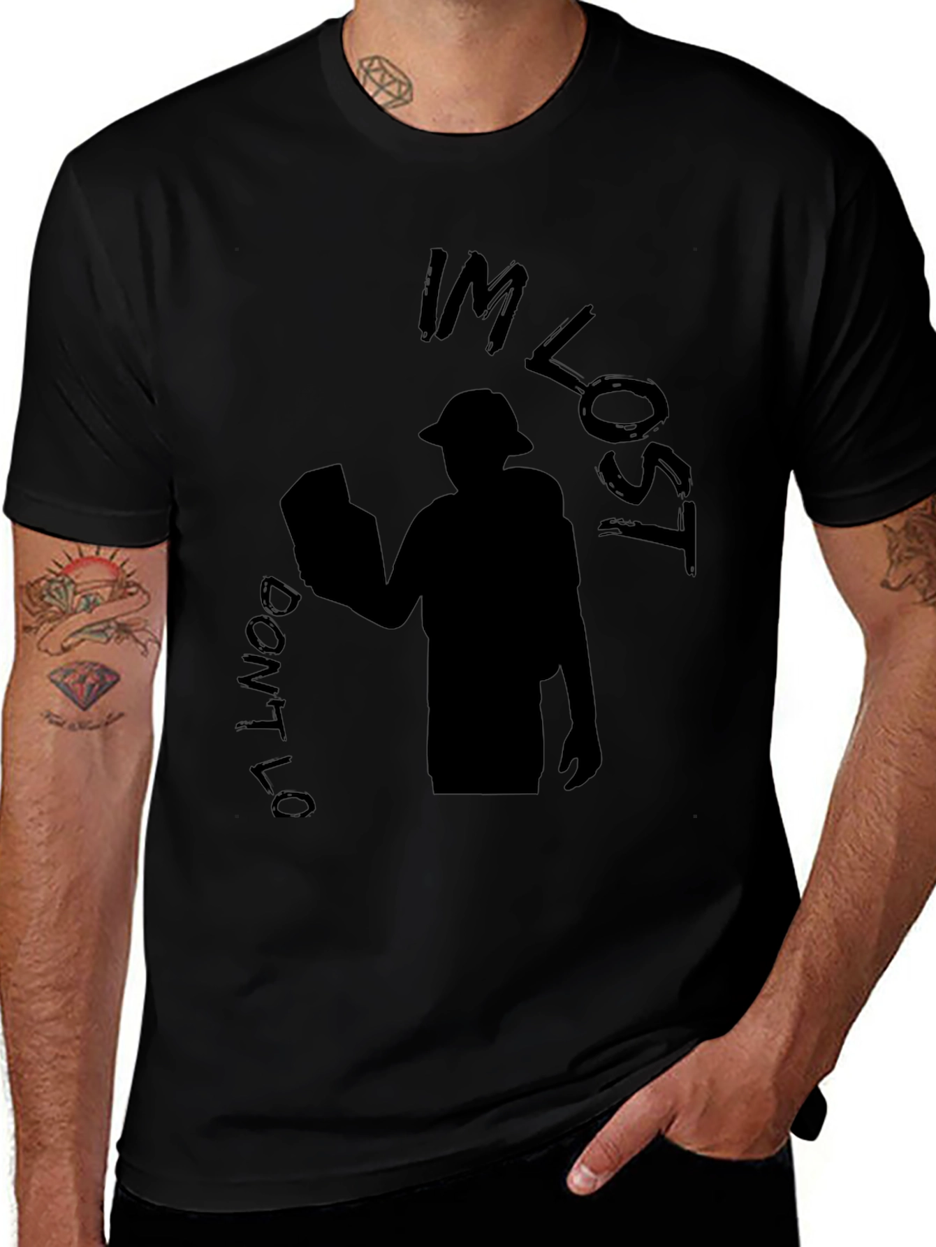 Lost Silhouette Graphic Tee - Menswear