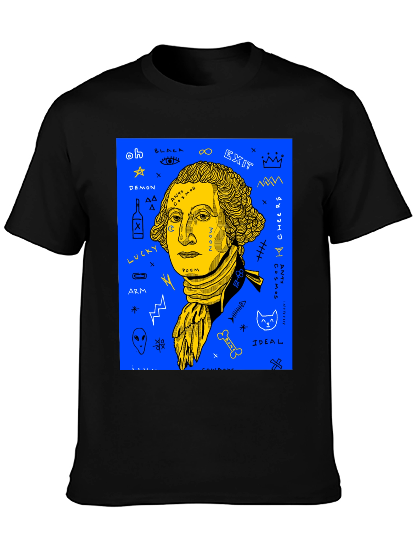 George Washington Anti Cosmos Graphic Tee