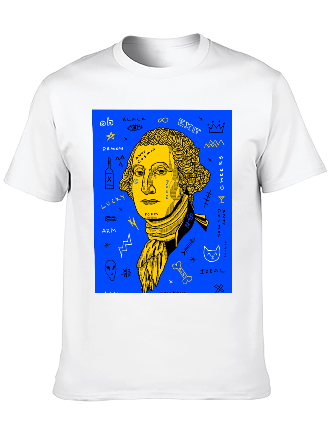 George Washington Anti Cosmos Graphic Tee