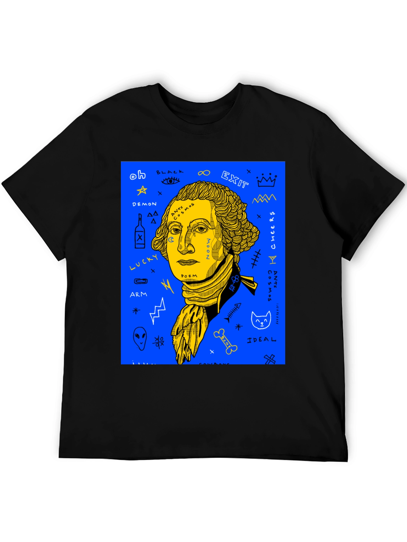 George Washington Anti Cosmos Graphic Tee