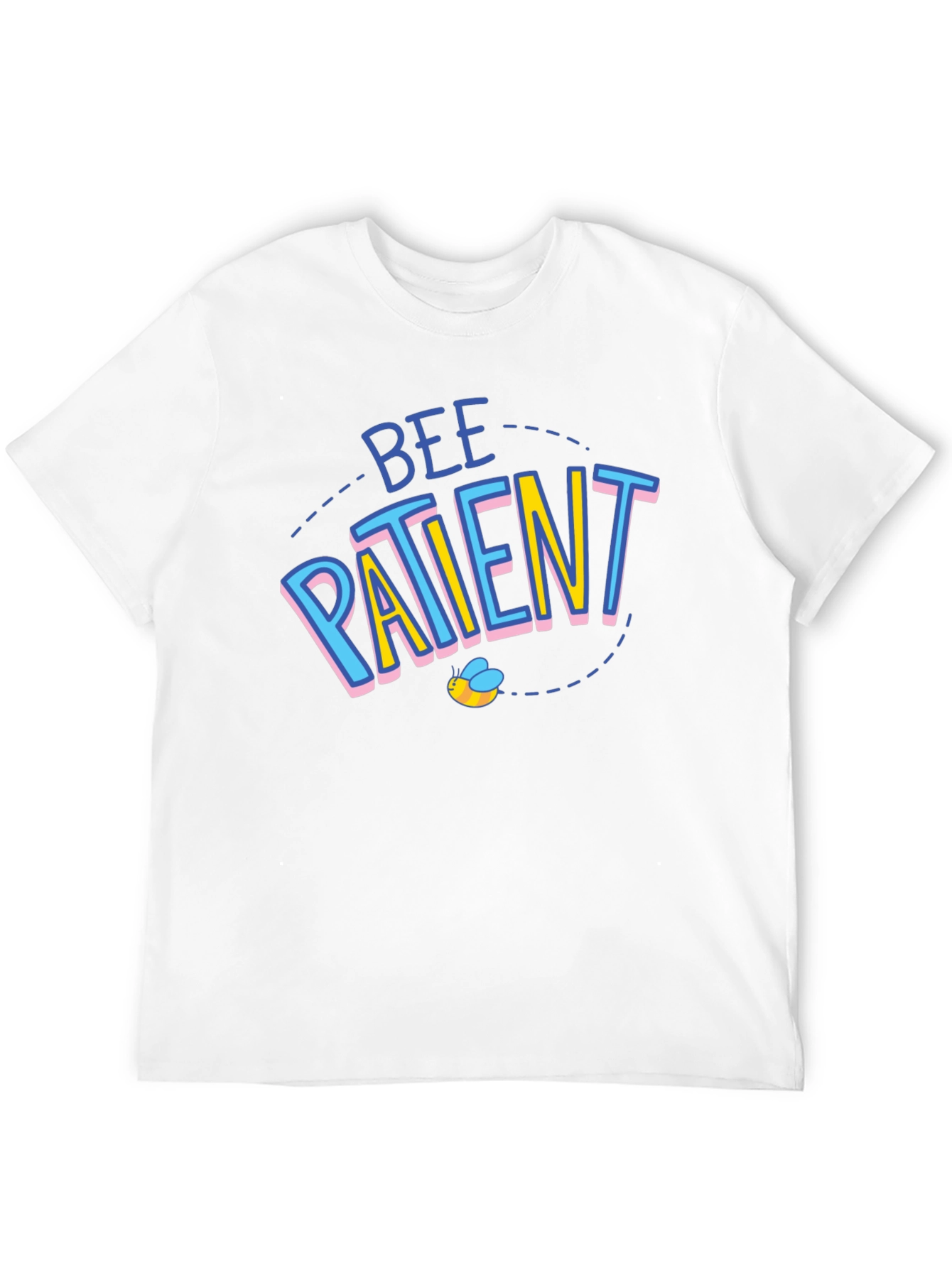 Bee Patient Black Graphic T-Shirt
