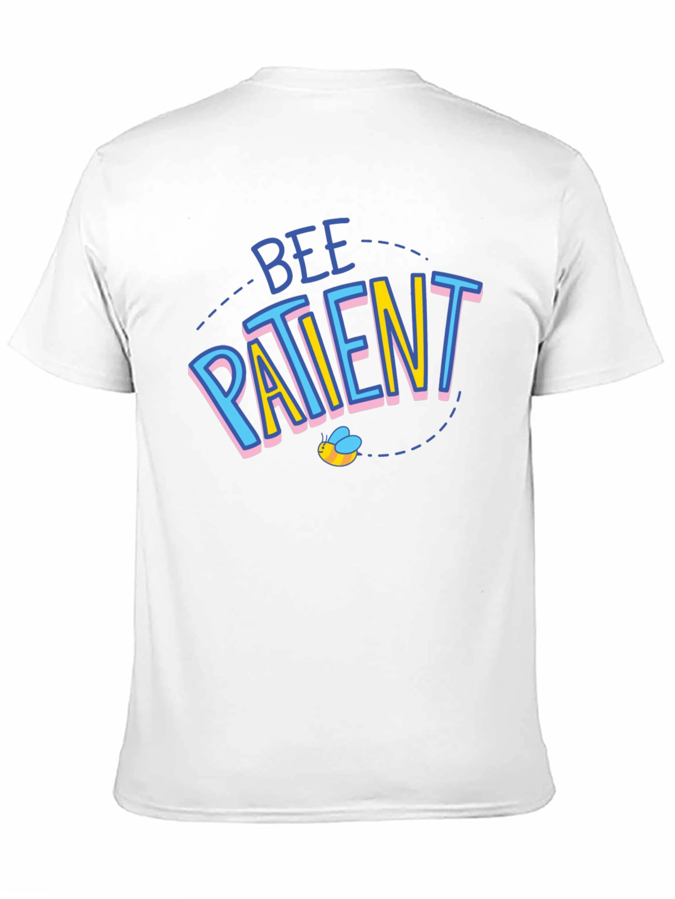 Bee Patient Black Graphic T-Shirt