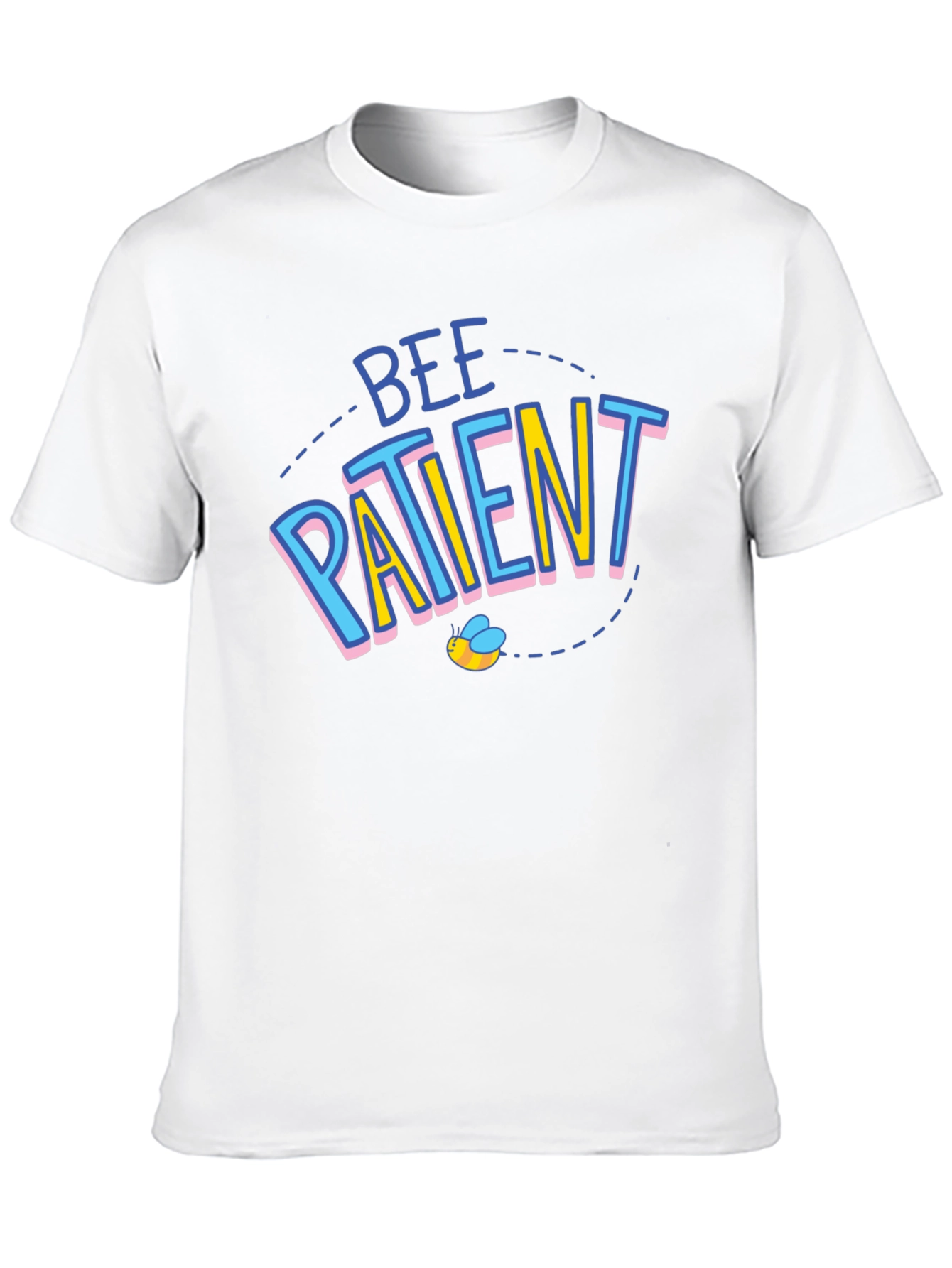 Bee Patient Black Graphic T-Shirt