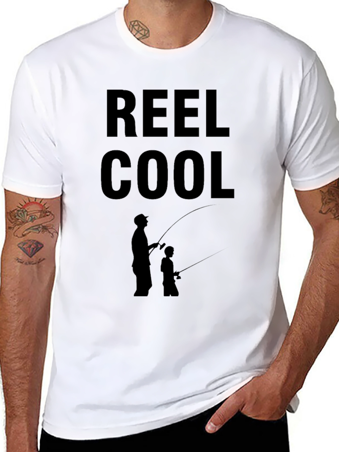 Reel Cool Fishing T-Shirt - Father & Son Design