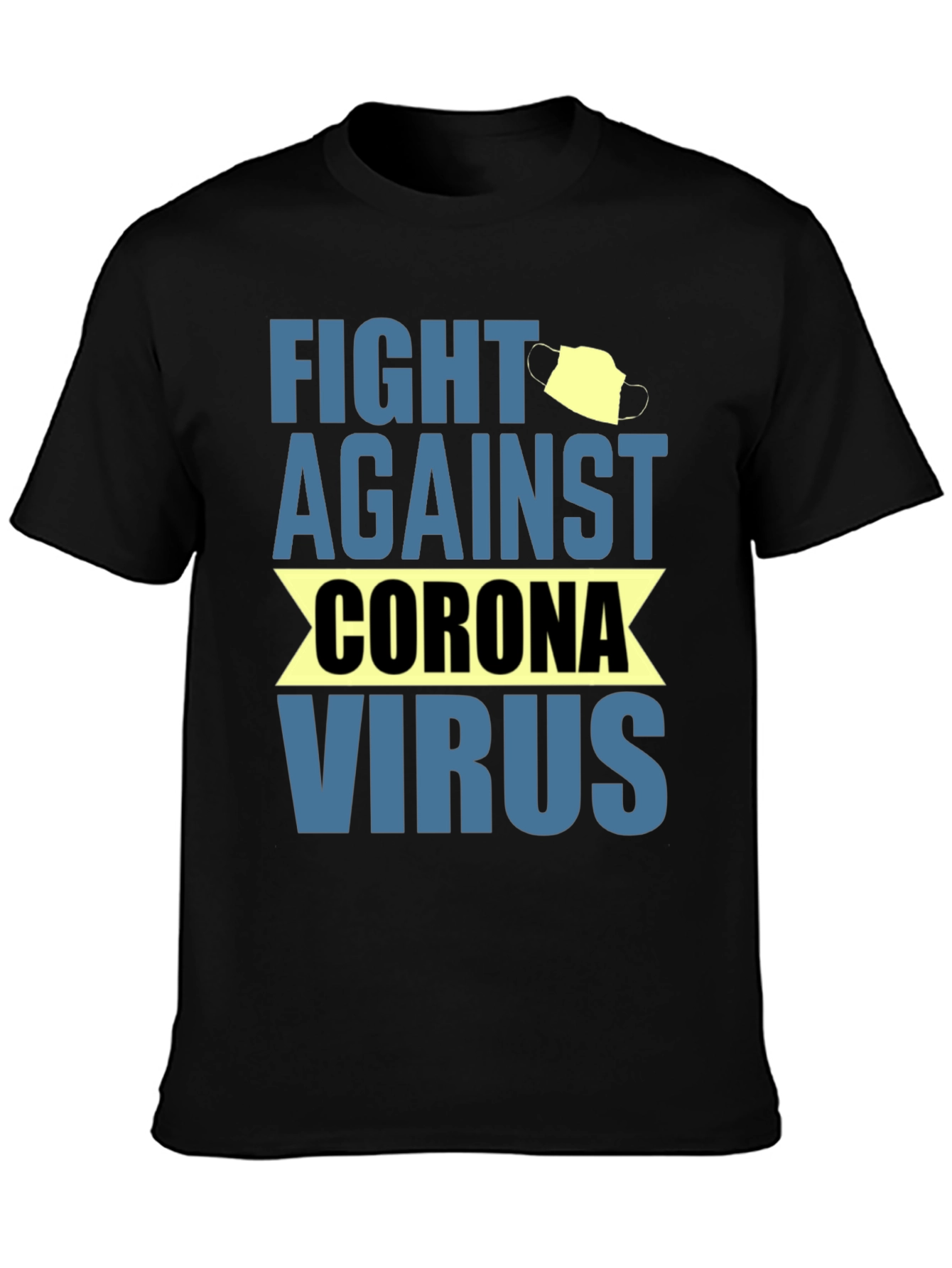Fight Corona Virus Graphic T-Shirt