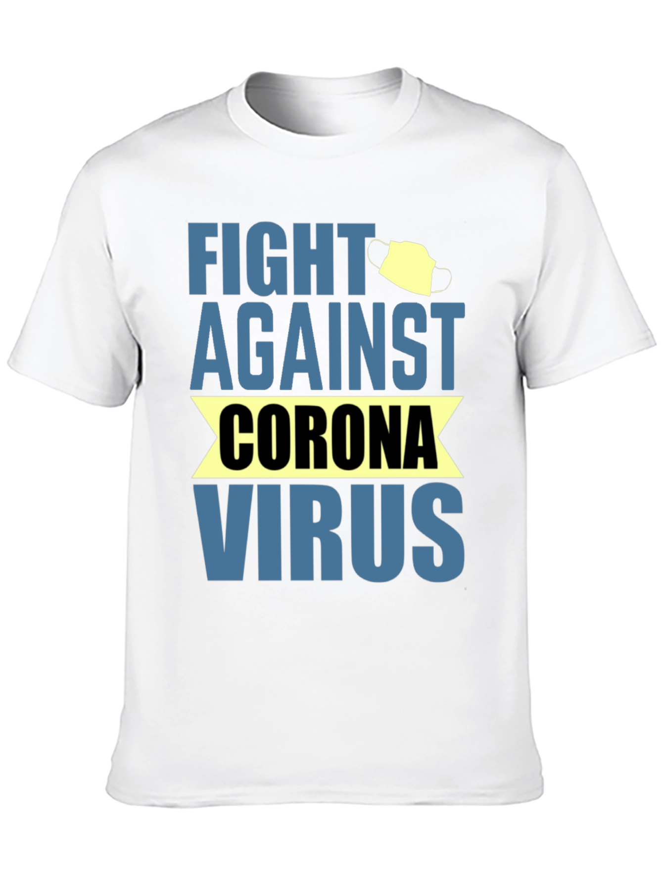 Fight Corona Virus Graphic T-Shirt