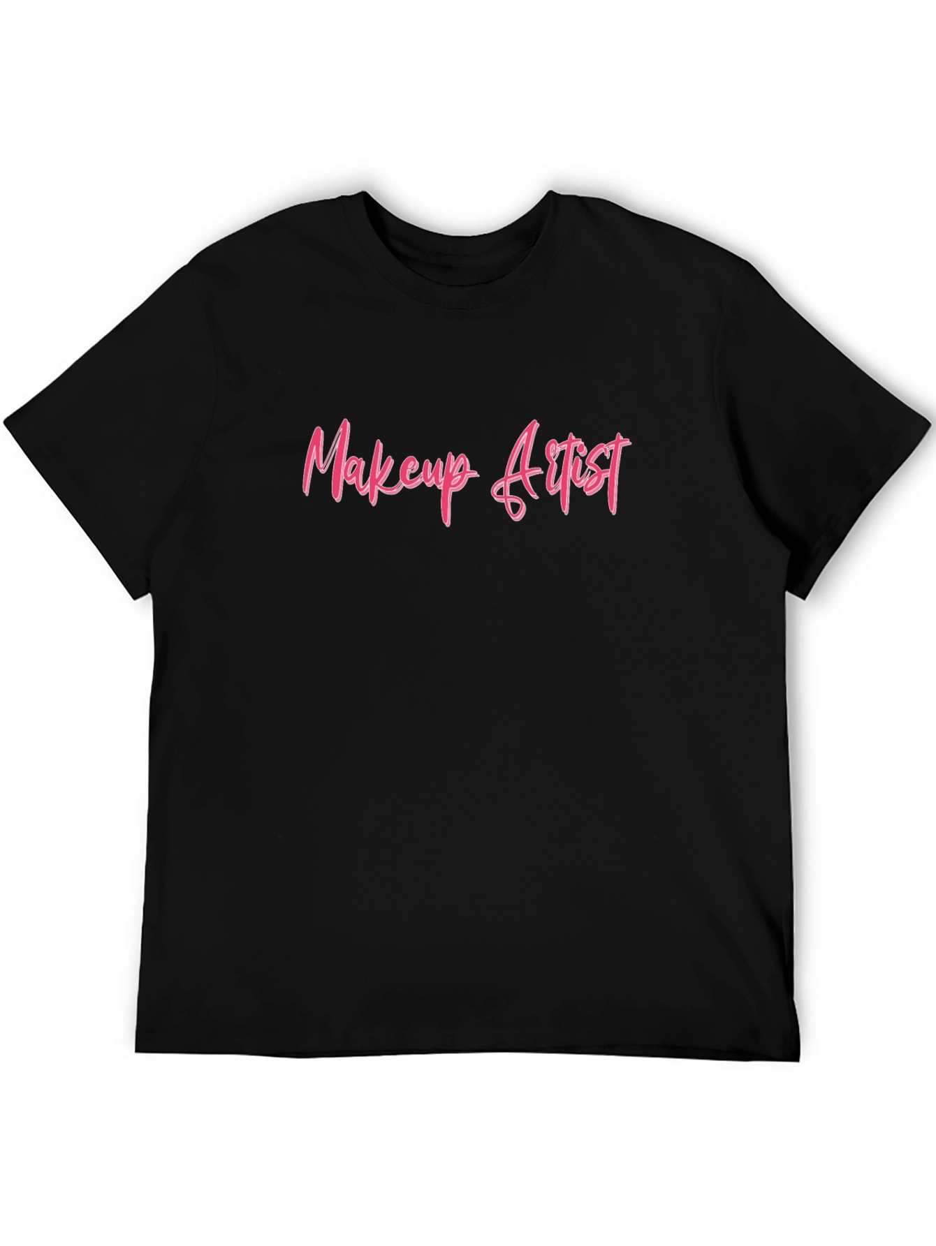 Makeup Artist Graphic Tee - Black Unisex T-Shirt