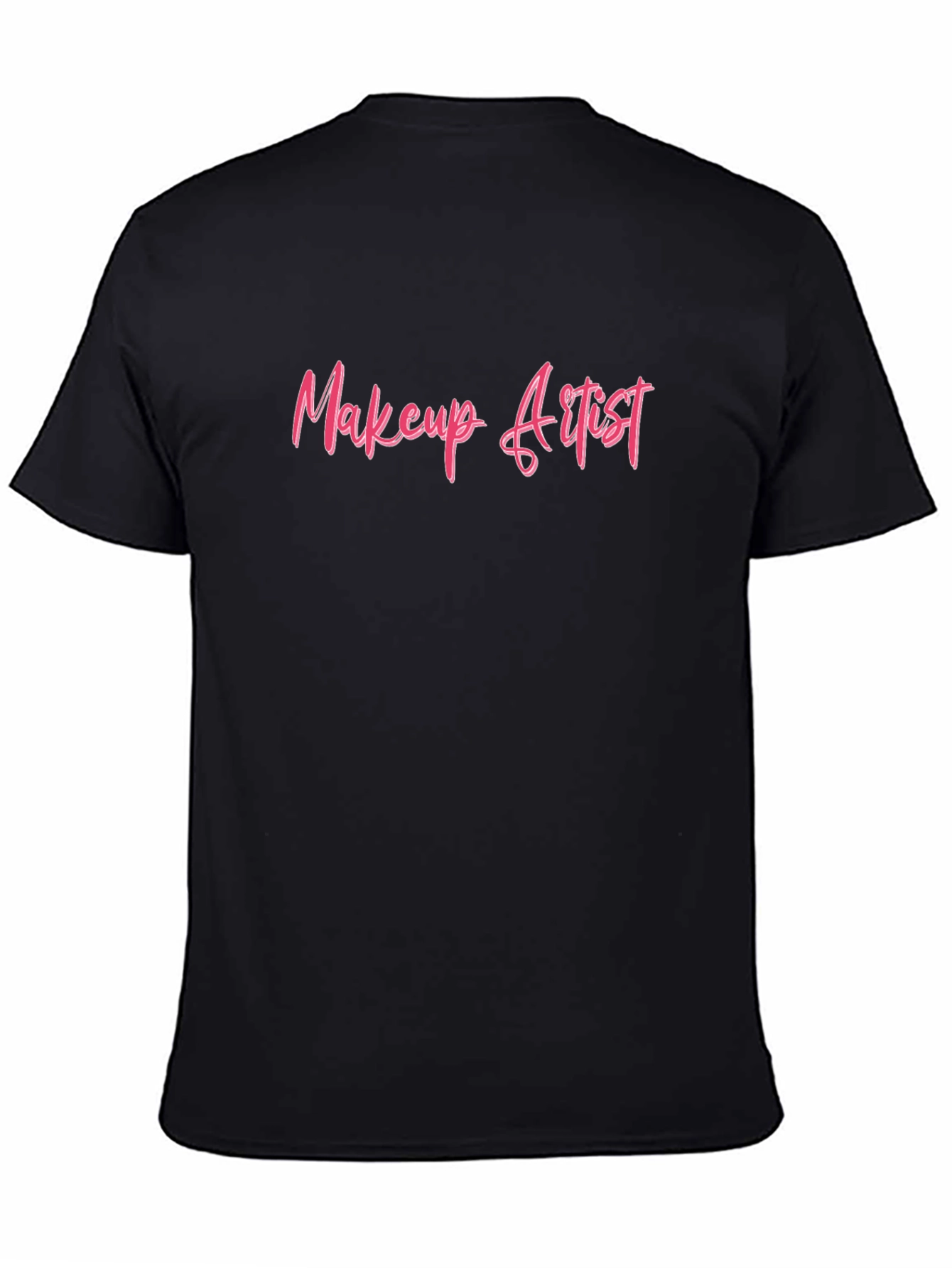 Makeup Artist Graphic Tee - Black Unisex T-Shirt
