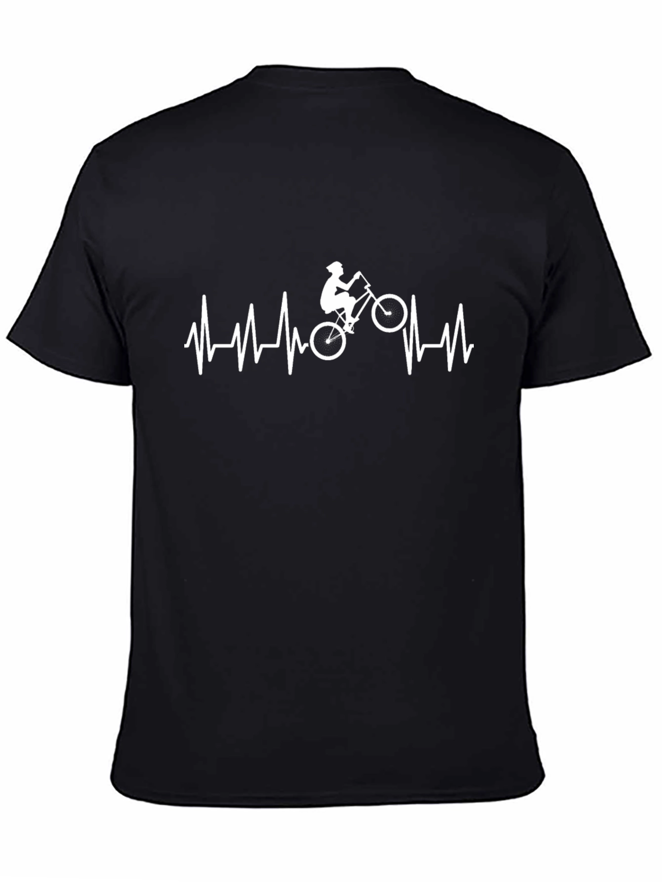 Mountain Biking Heartbeat T-Shirt