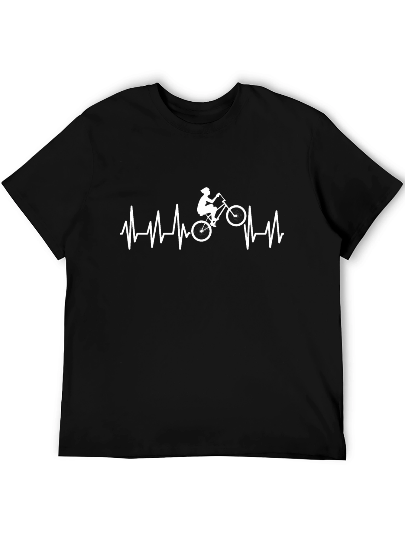 Mountain Biking Heartbeat T-Shirt