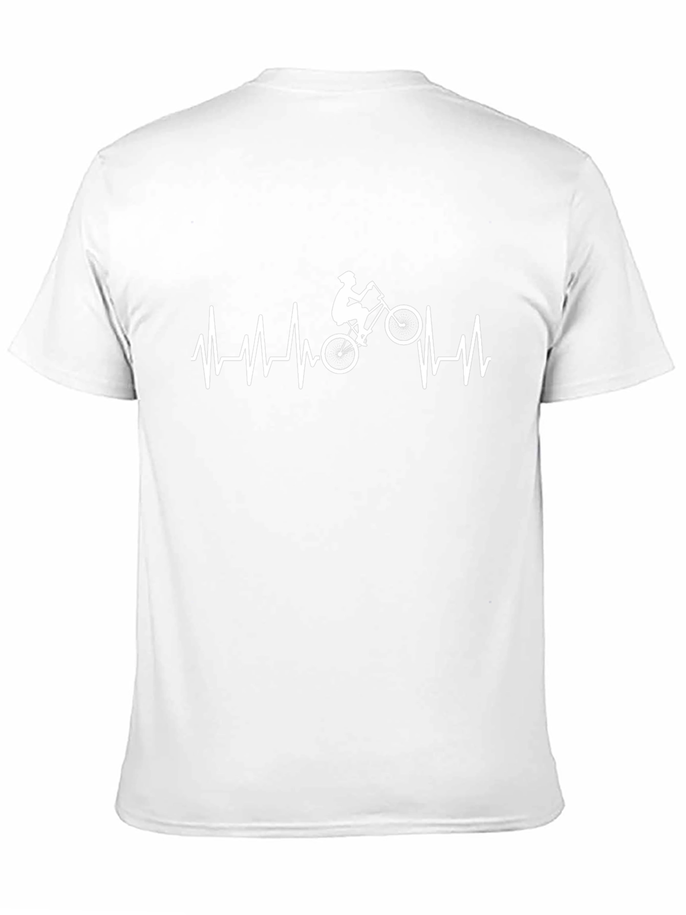 Mountain Biking Heartbeat T-Shirt