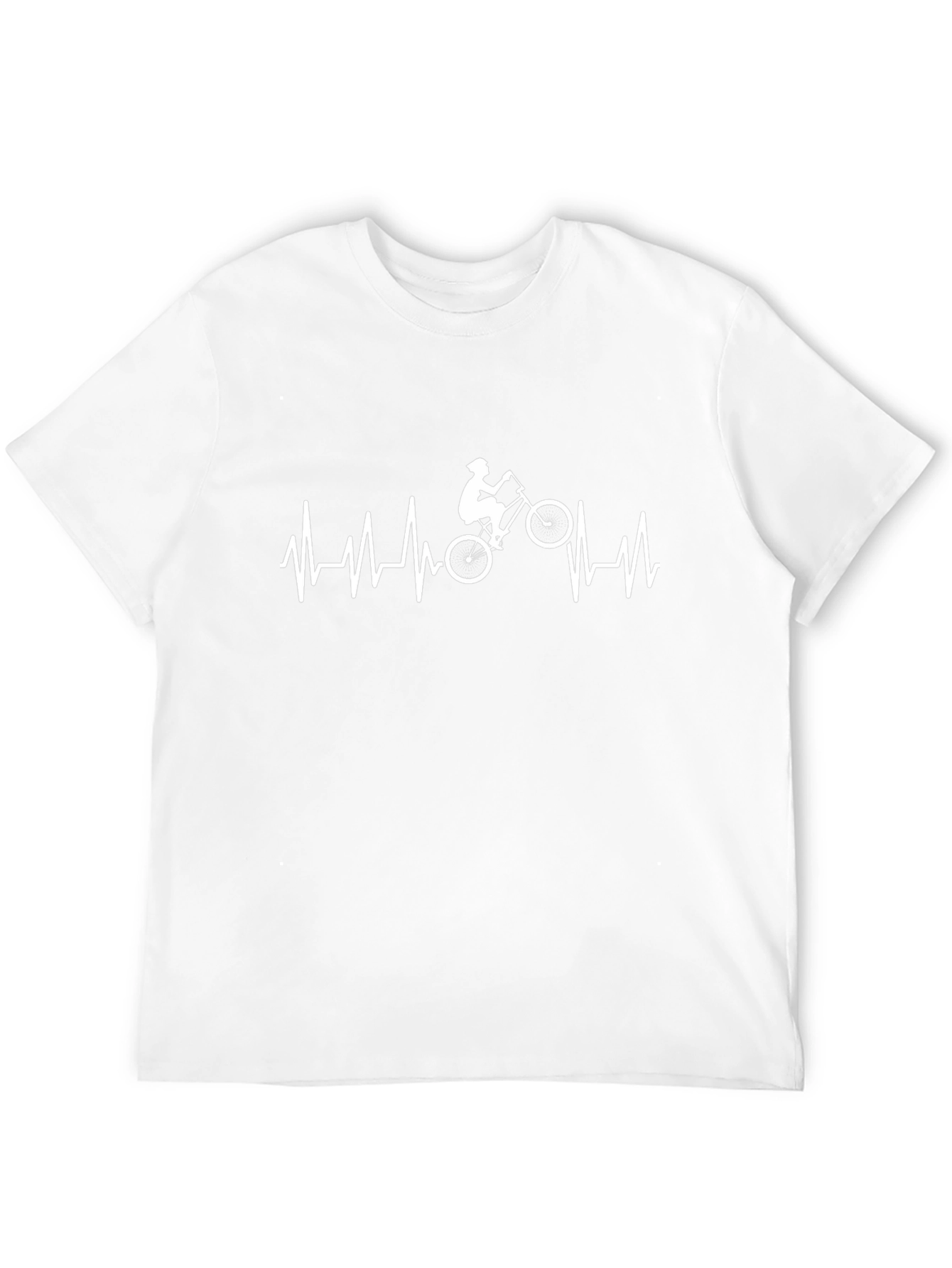 Mountain Biking Heartbeat T-Shirt
