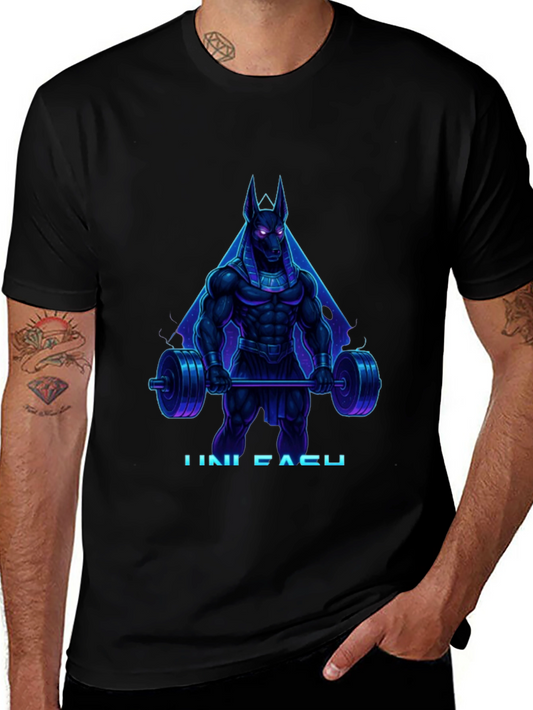 Anubis Gym T-Shirt - Unleash Your Inner God