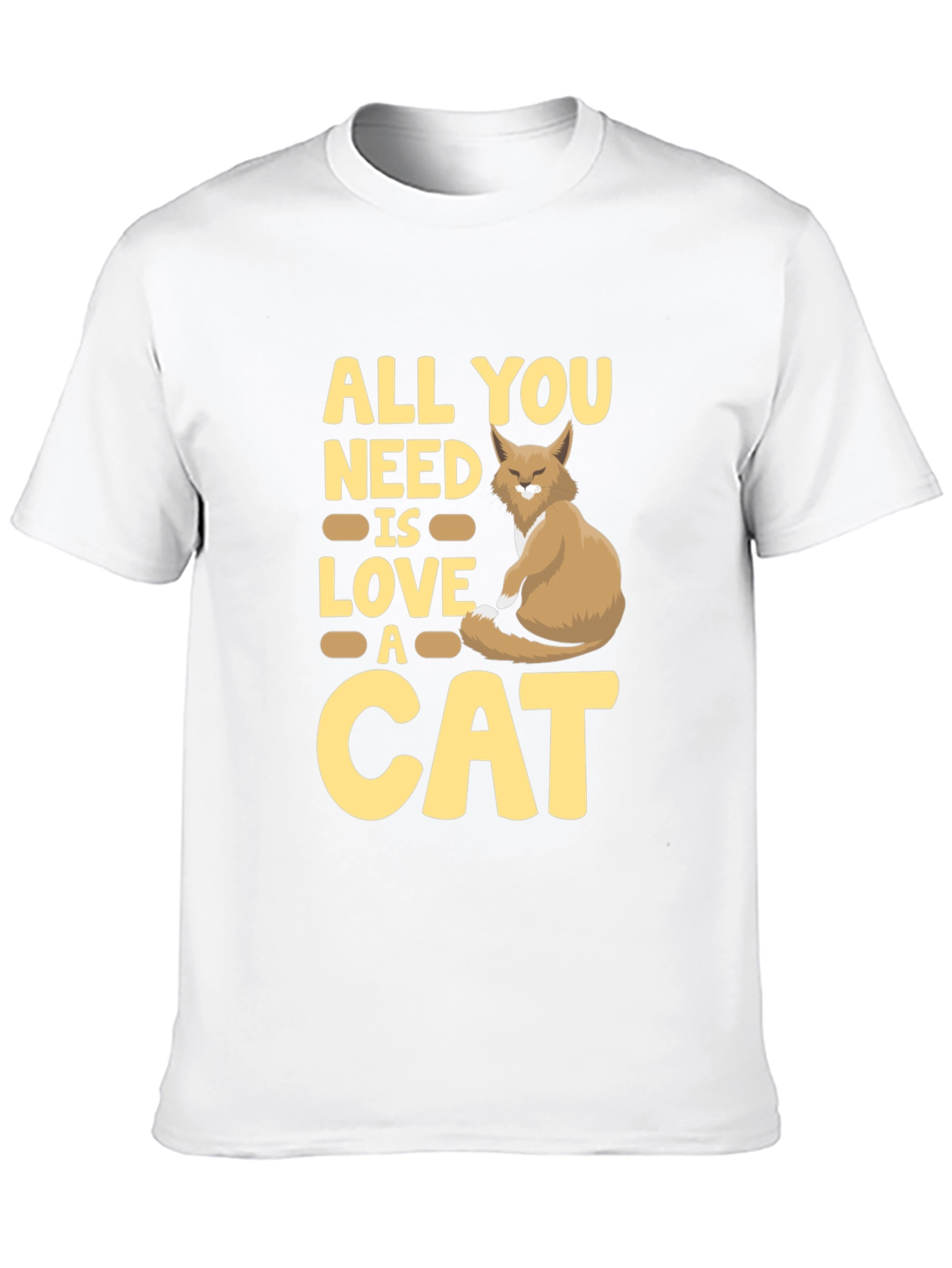 All You Need is Love & a Cat T-Shirt