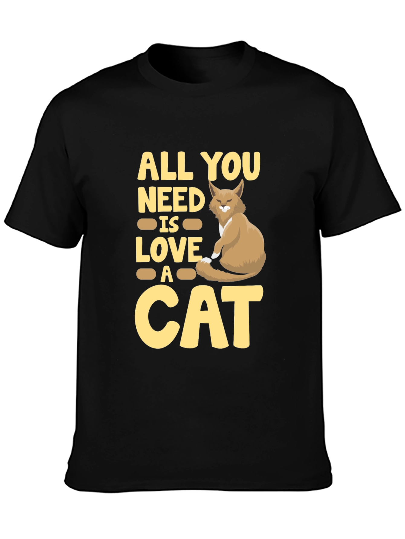 All You Need is Love & a Cat T-Shirt